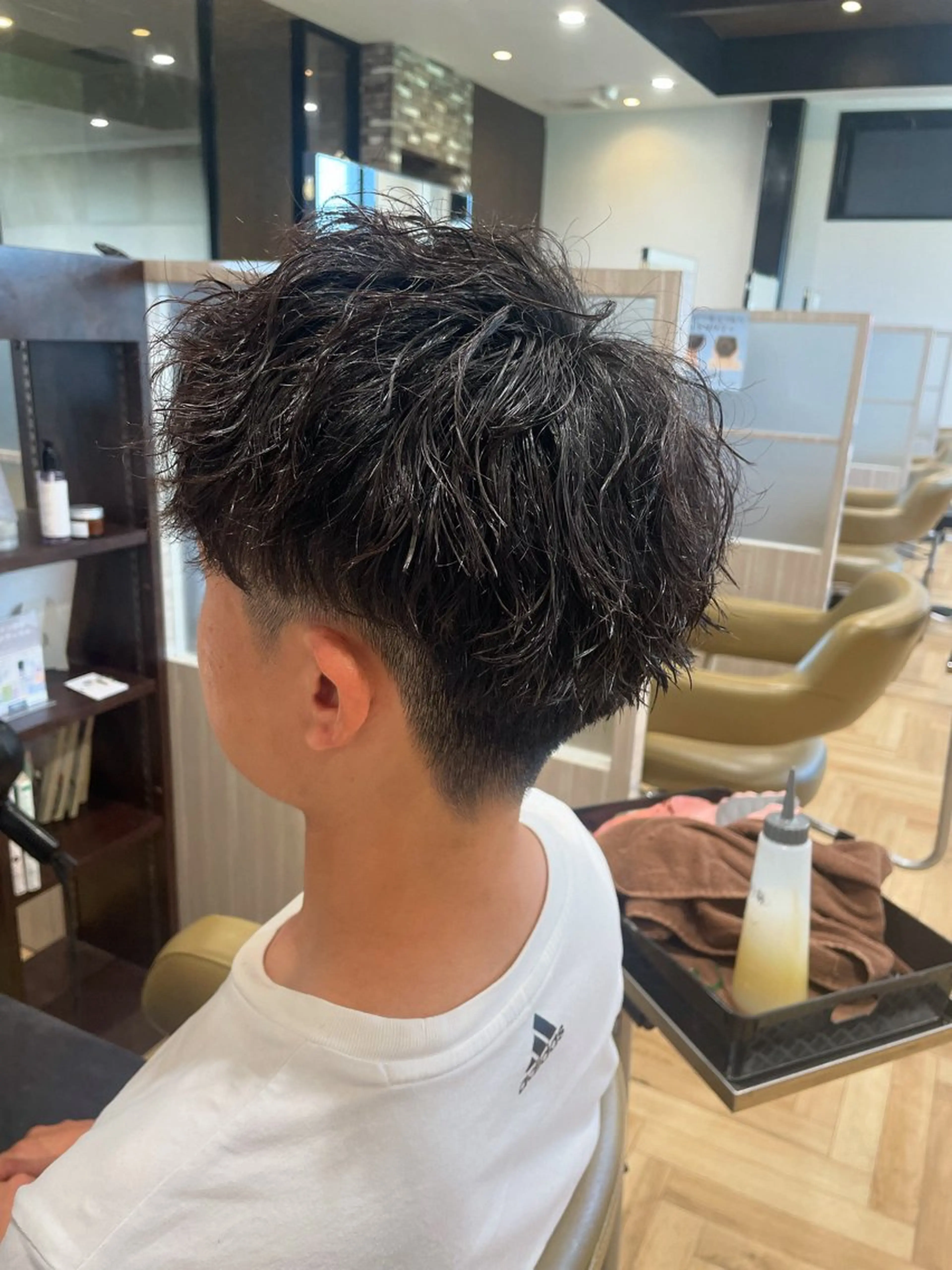 パーマ カット パーマ 中村 誠也のヘアスタイル