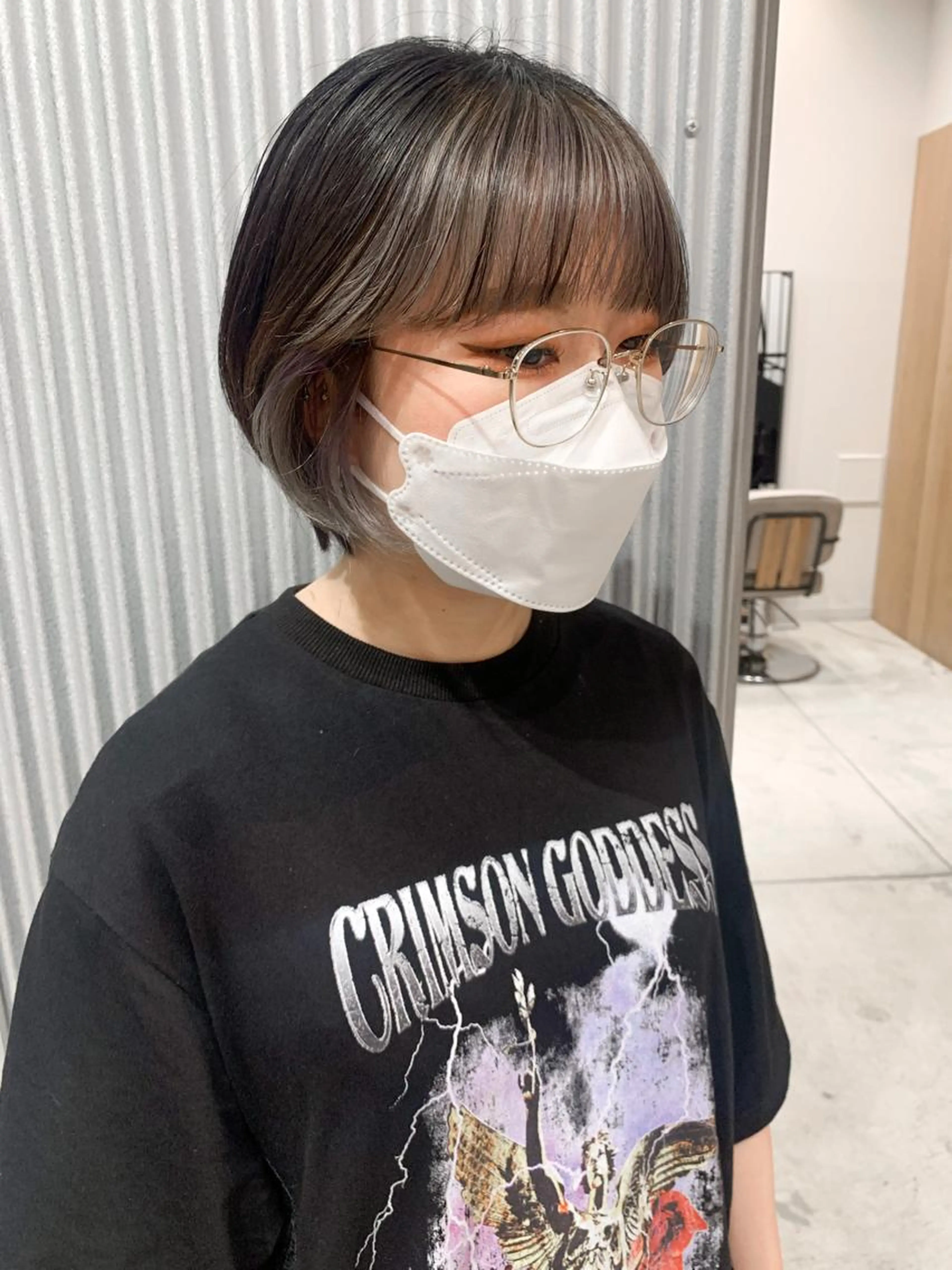 🪐🪶フェイスフレーミング🪶🪐(ケアブリーチ)+カット+艶トリートメントの写真