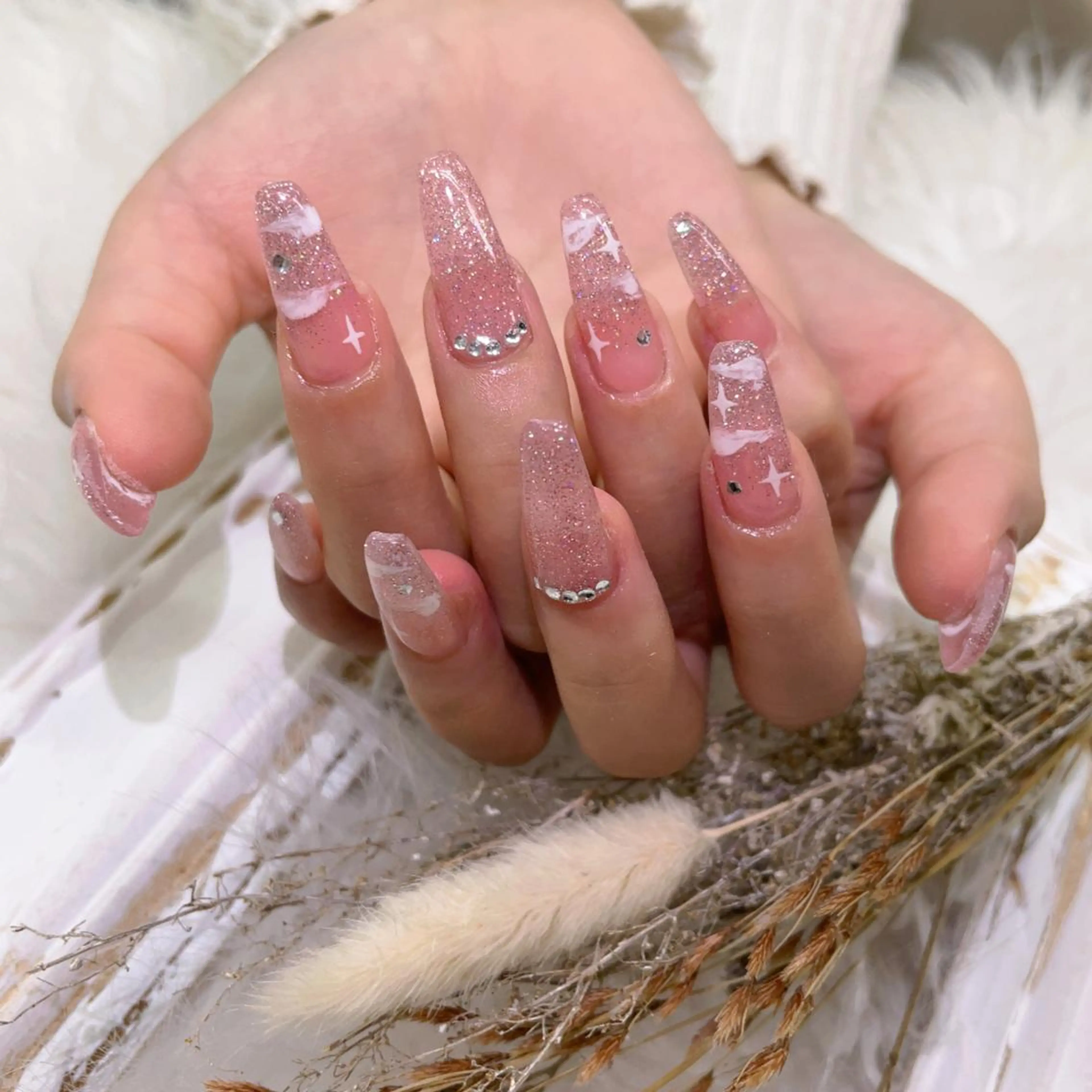 ネイル 🦋ネイルサロン ブラン🌈ゆりのネイルデザイン