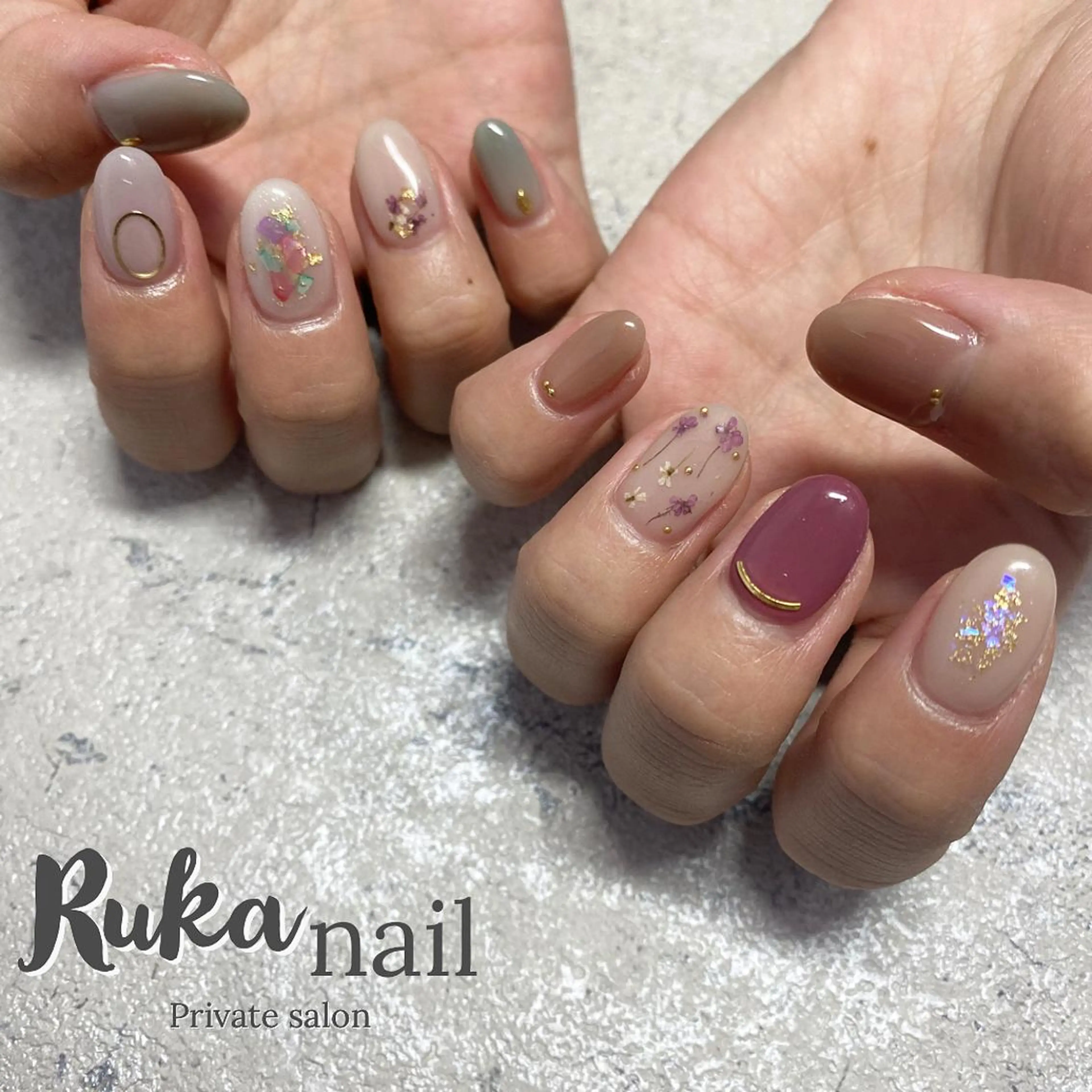 ネイル Ruka nail 【ﾙｶ ﾈｲﾙ】のネイルデザイン