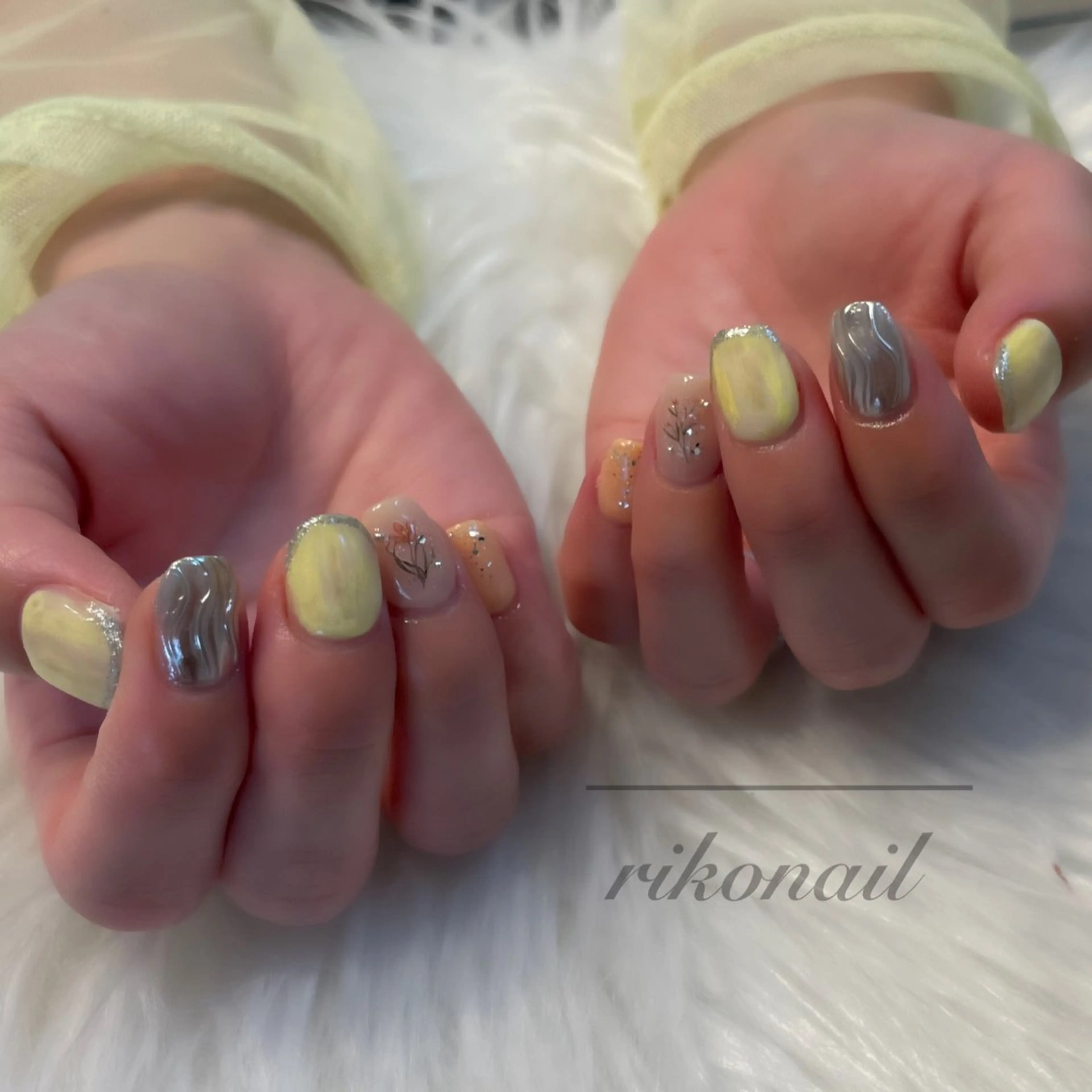 ネイル ハンドネイル riko nailのネイルデザイン