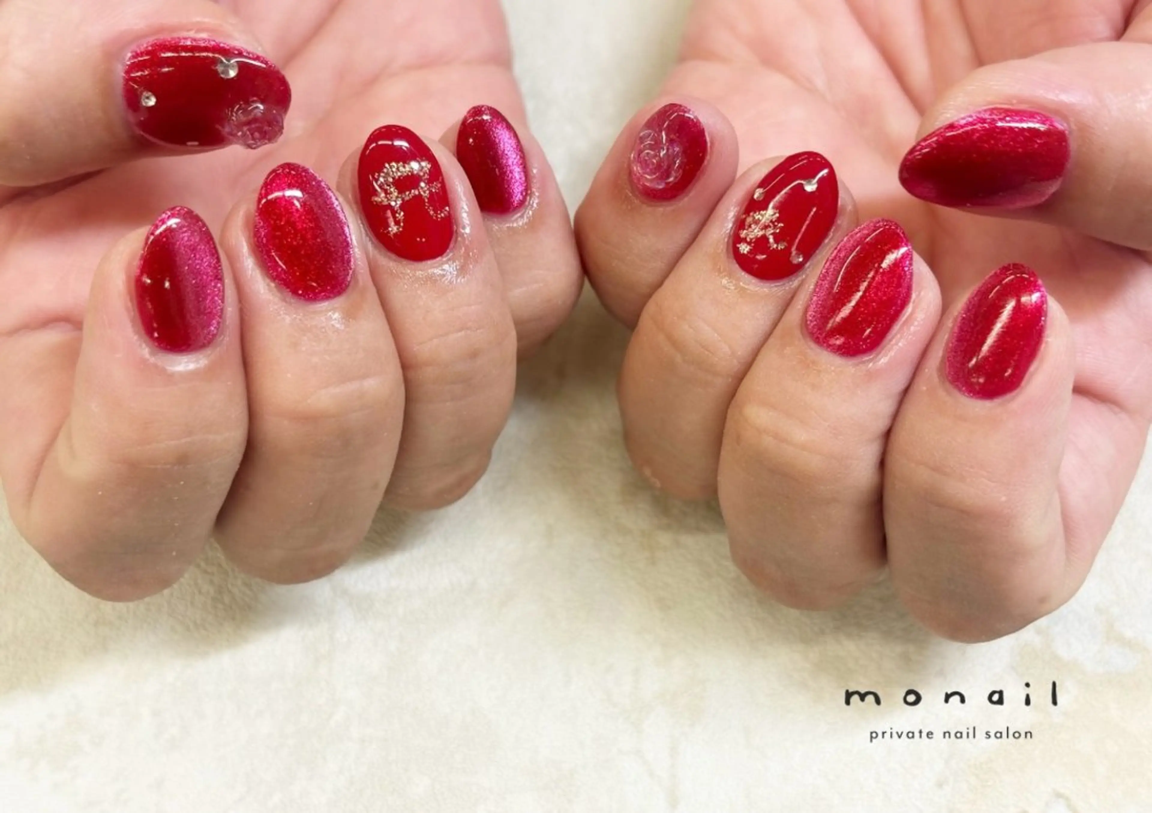 ネイル ハンドネイル nail salon monailのネイルデザイン