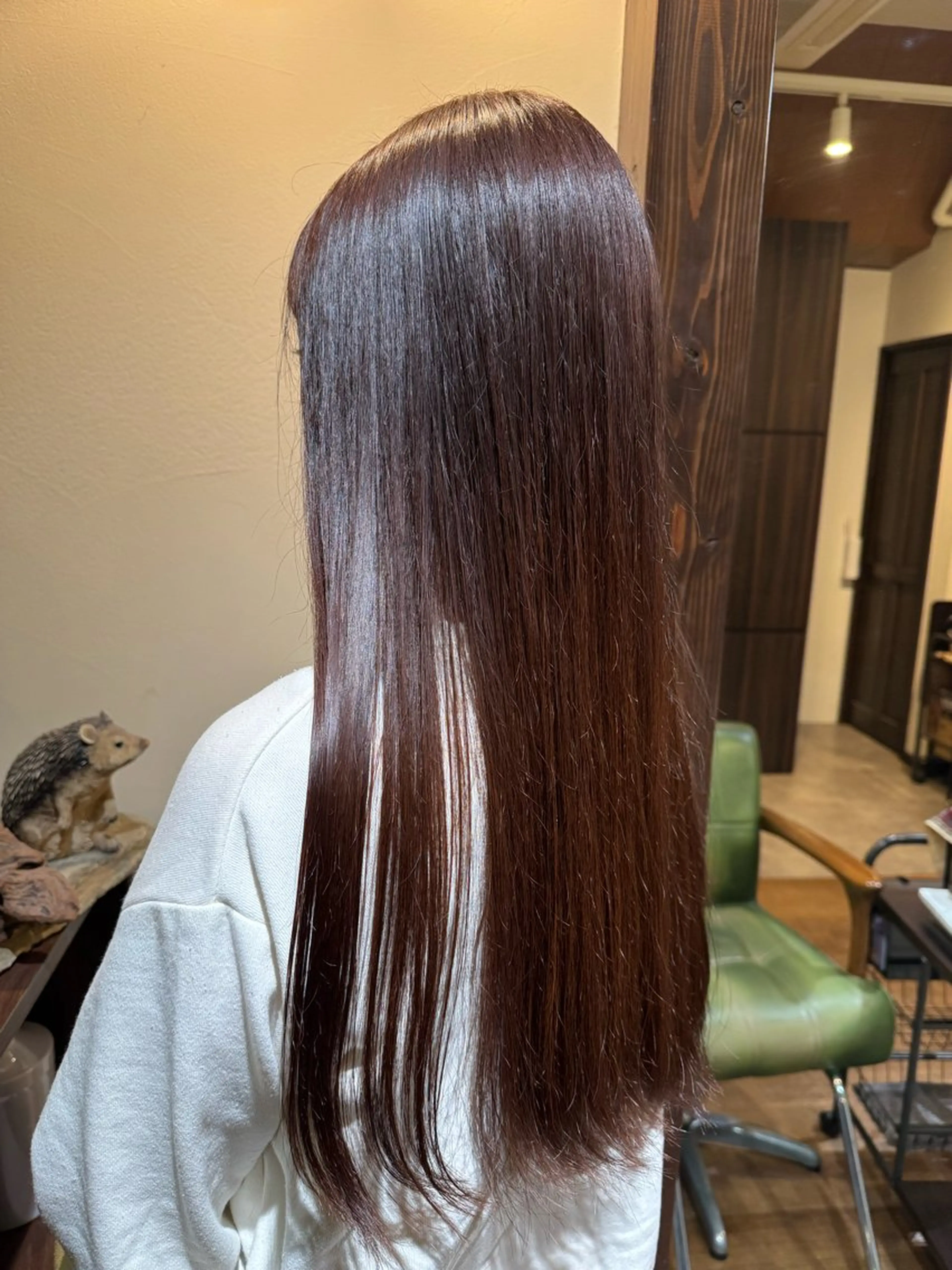 ロング カラー ブリーチ 透明感カラー ブリーチなしカラー なぎさ/ﾏﾂﾊﾟ ｽﾄﾚｰﾄ/ｶﾗｰのヘアスタイル