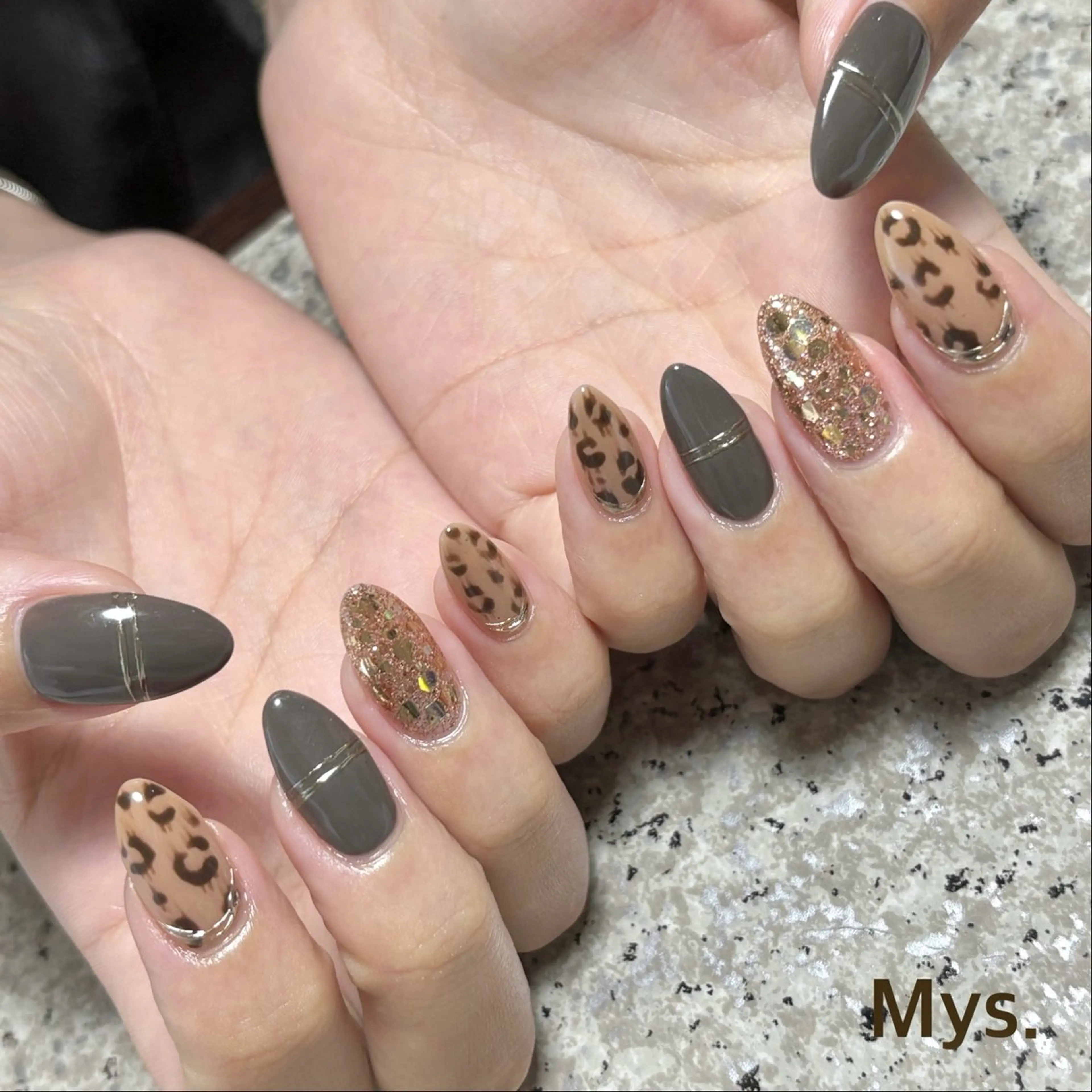 ネイル ハンドネイル Mys. 三上紗紀のネイルデザイン