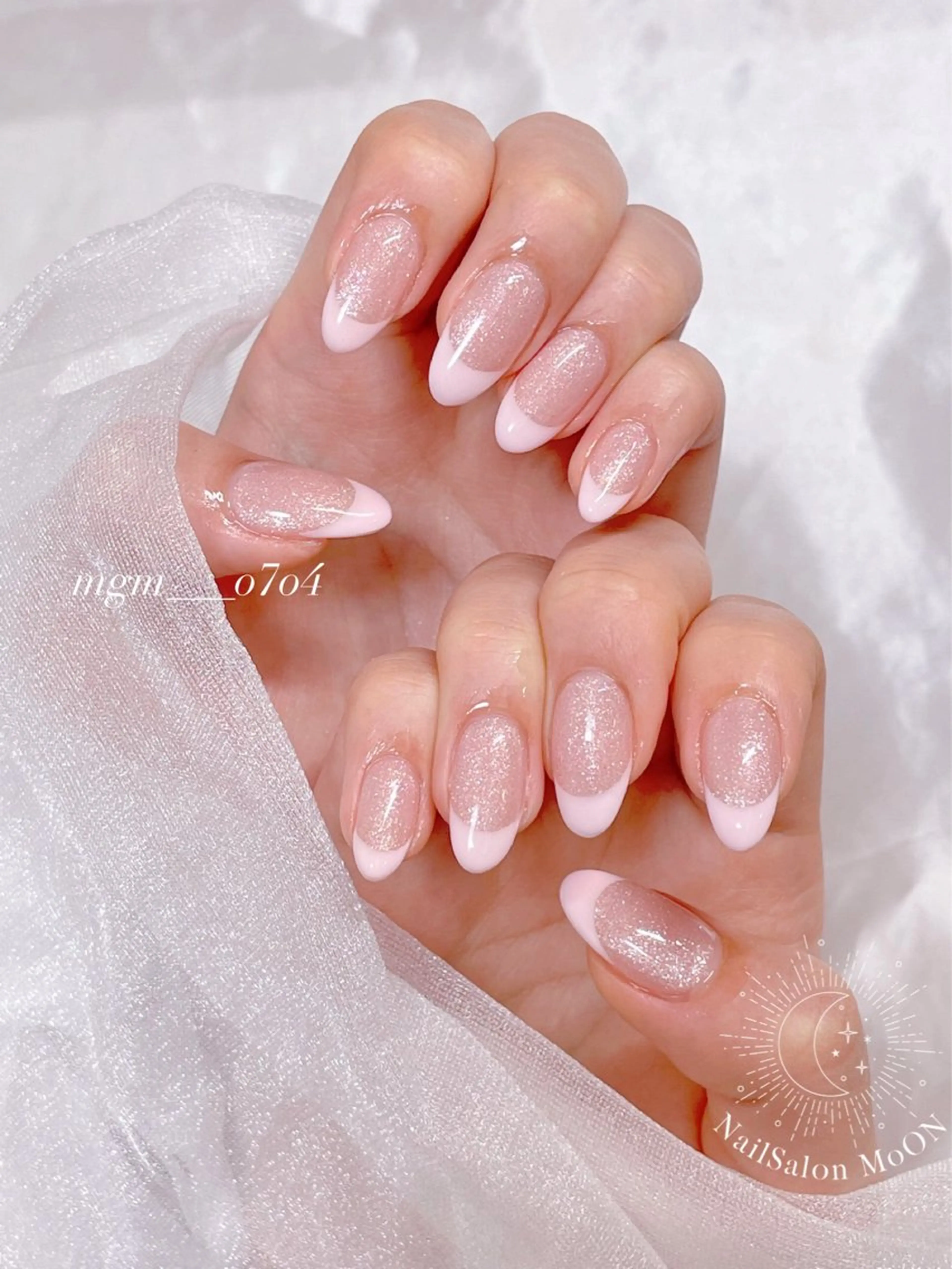 ハンドネイル ハンドケア MoON...❤︎ MeGuのネイルデザイン
