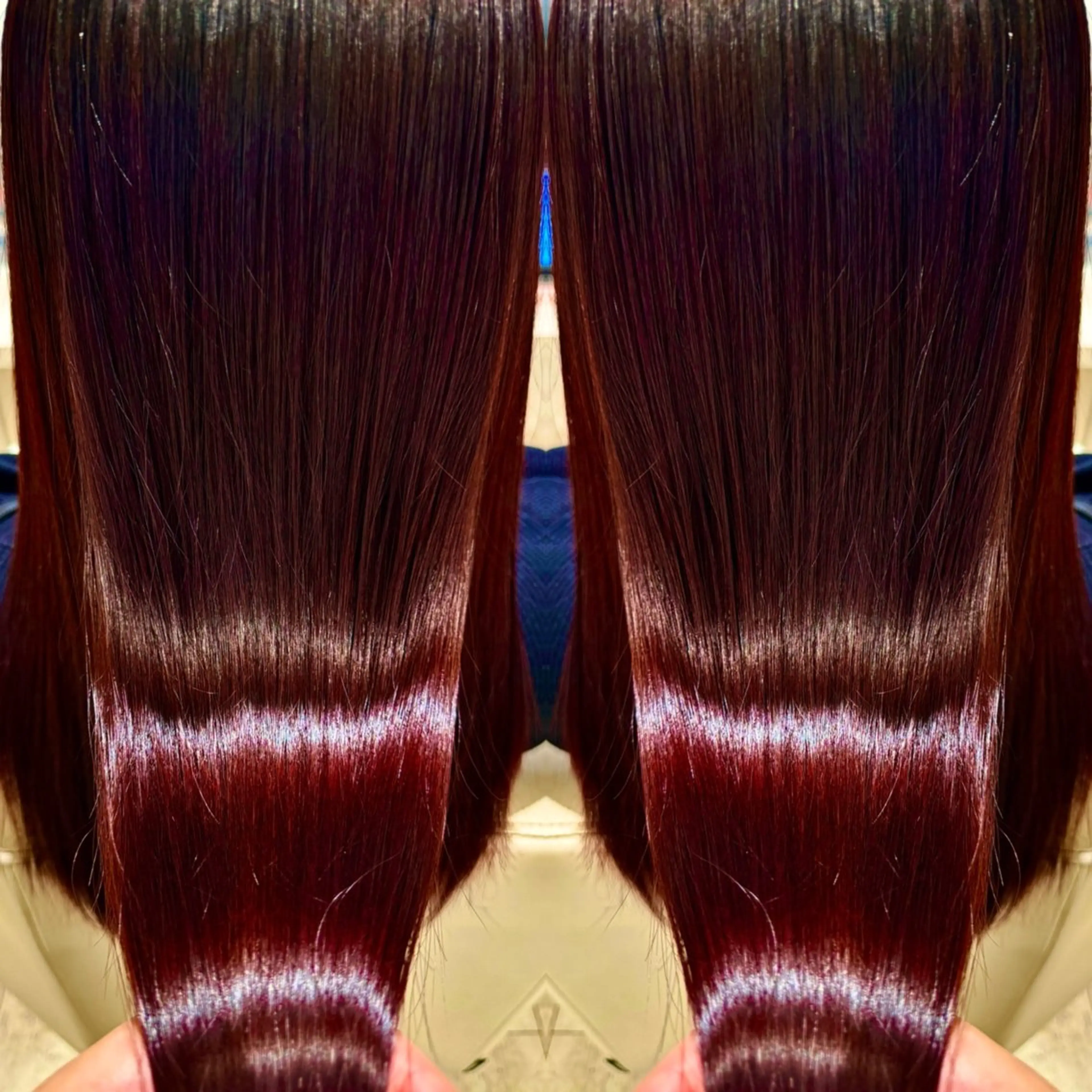 ミディアム カラー ROW銀座所属・史上最高の艶感 『髪質改善』tomのヘアスタイル