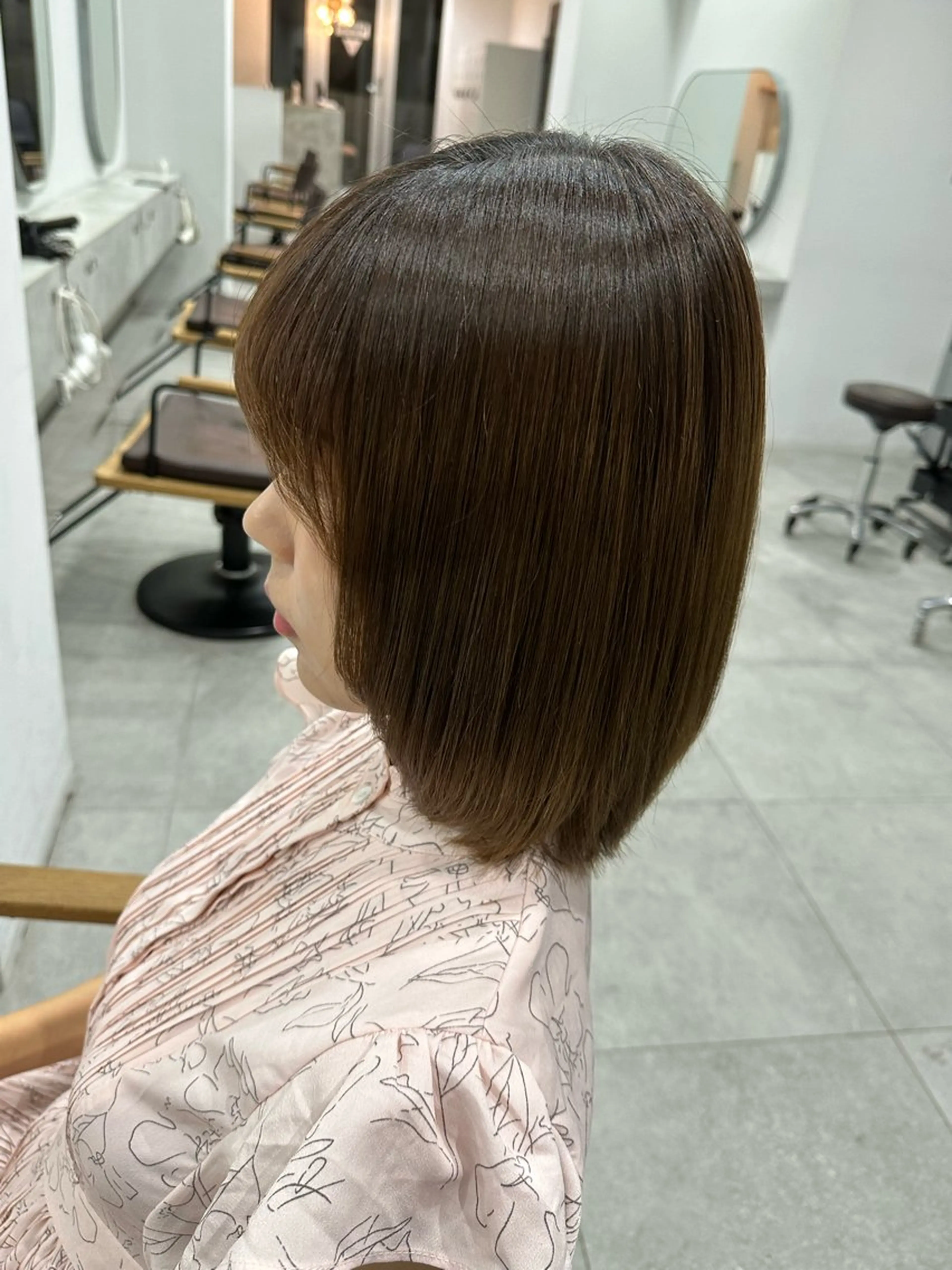 ミディアム シガ ミクトのヘアスタイル