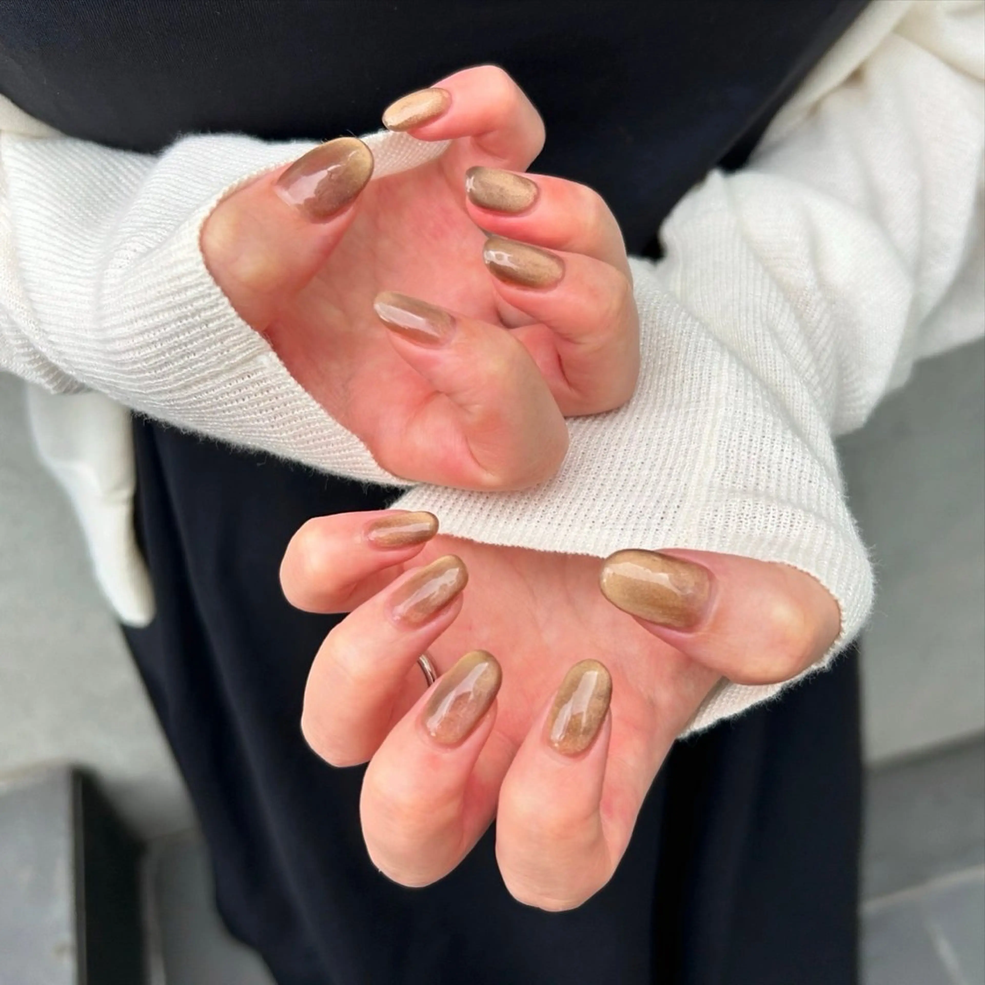 ネイル マグネットネイル KONDO RIHO♡のネイルデザイン