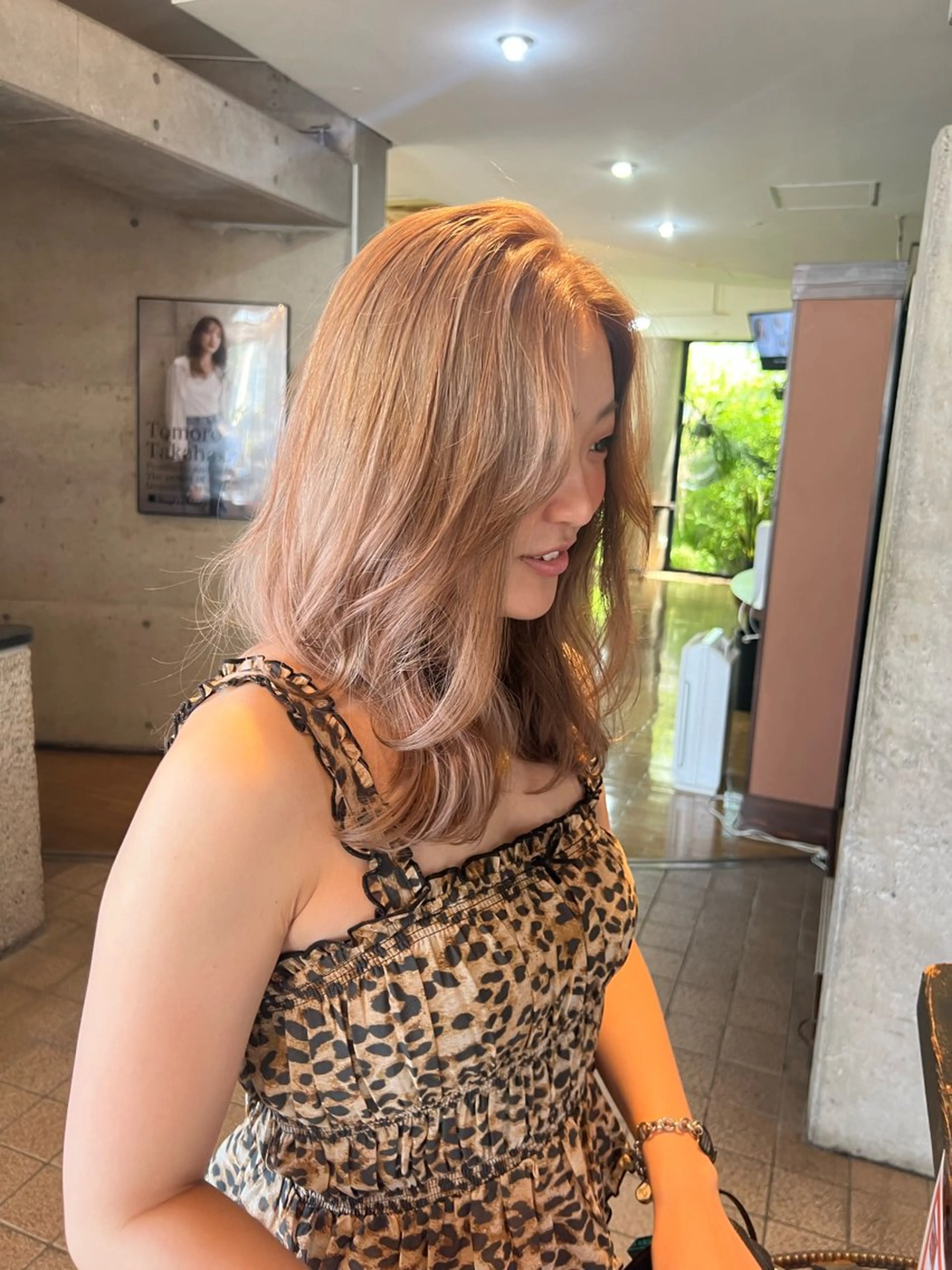 ロング カラー 只野 真衣のヘアスタイル