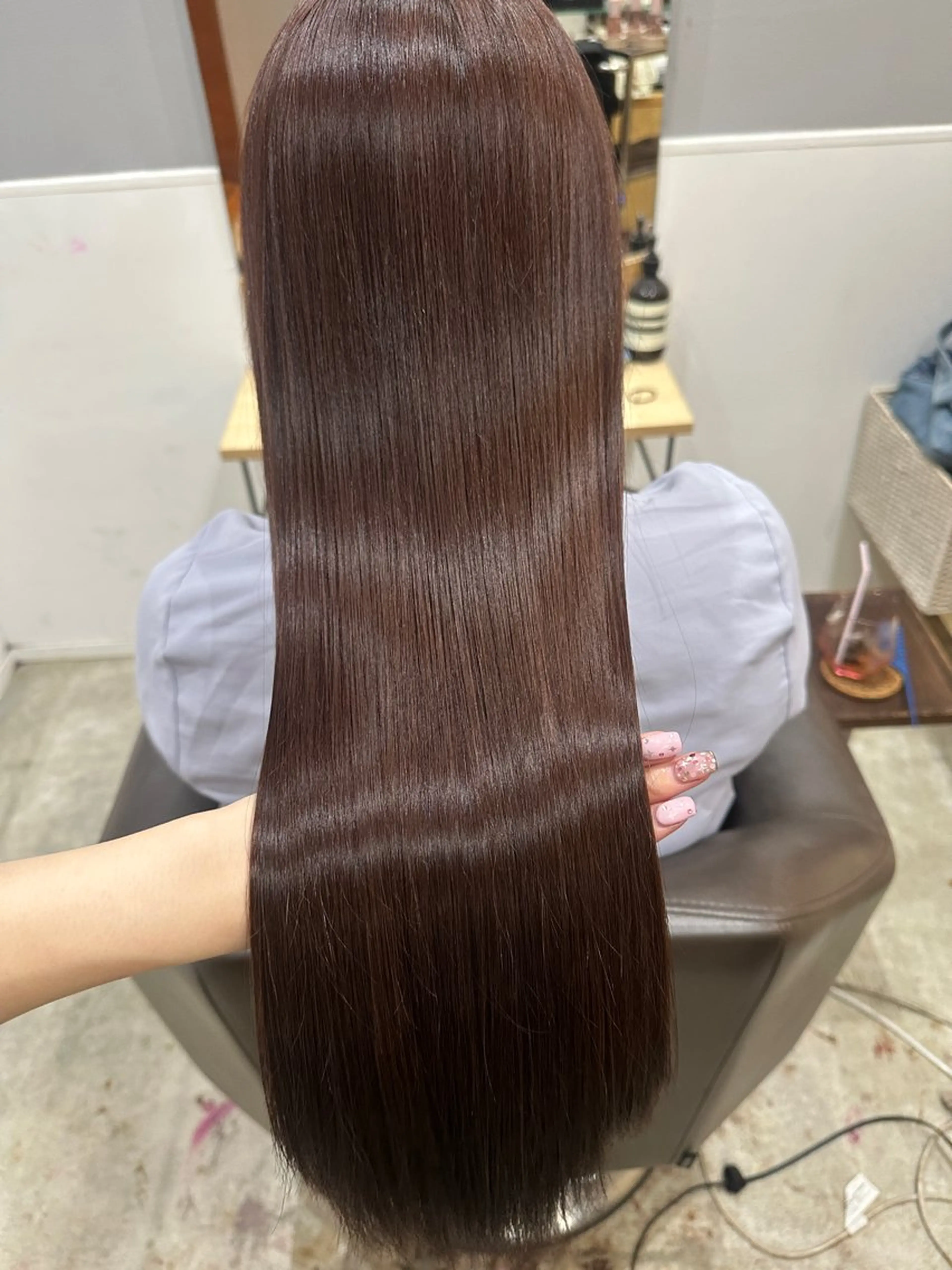 ミディアム ヘアカラー トリートメント miloc MOMOKAのヘアスタイル