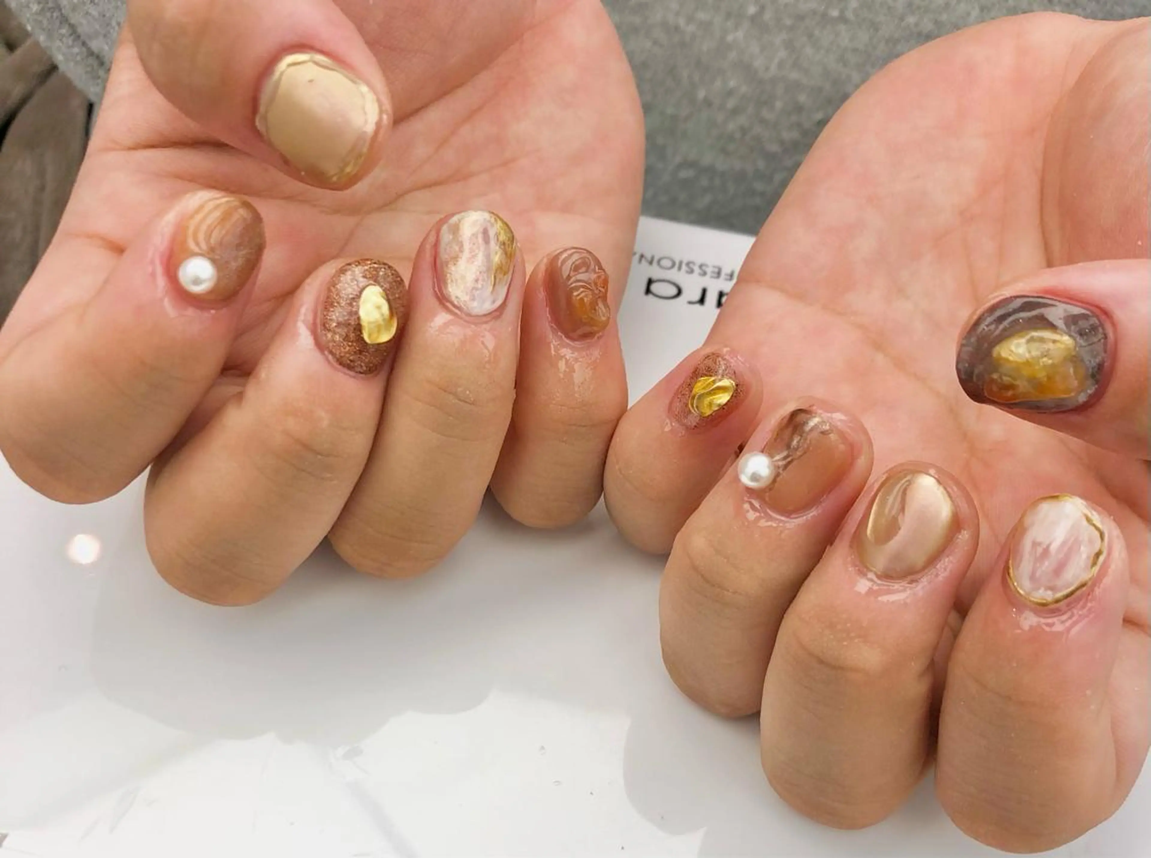 ネイル 坂本 萌のネイルデザイン