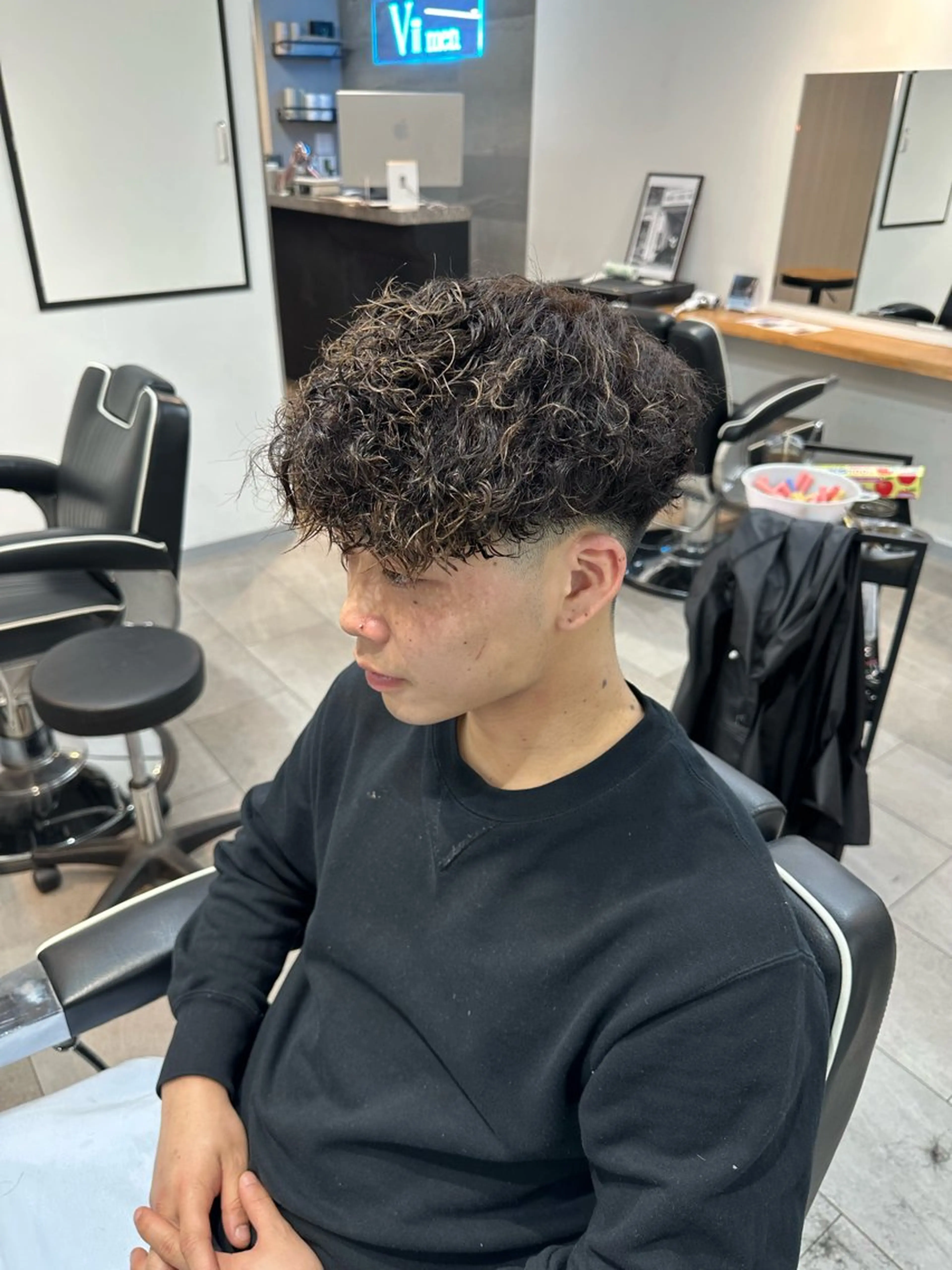 パーマ メンズ 🇺🇸大宮パーマ 波巻き/ツイスパのヘアスタイル