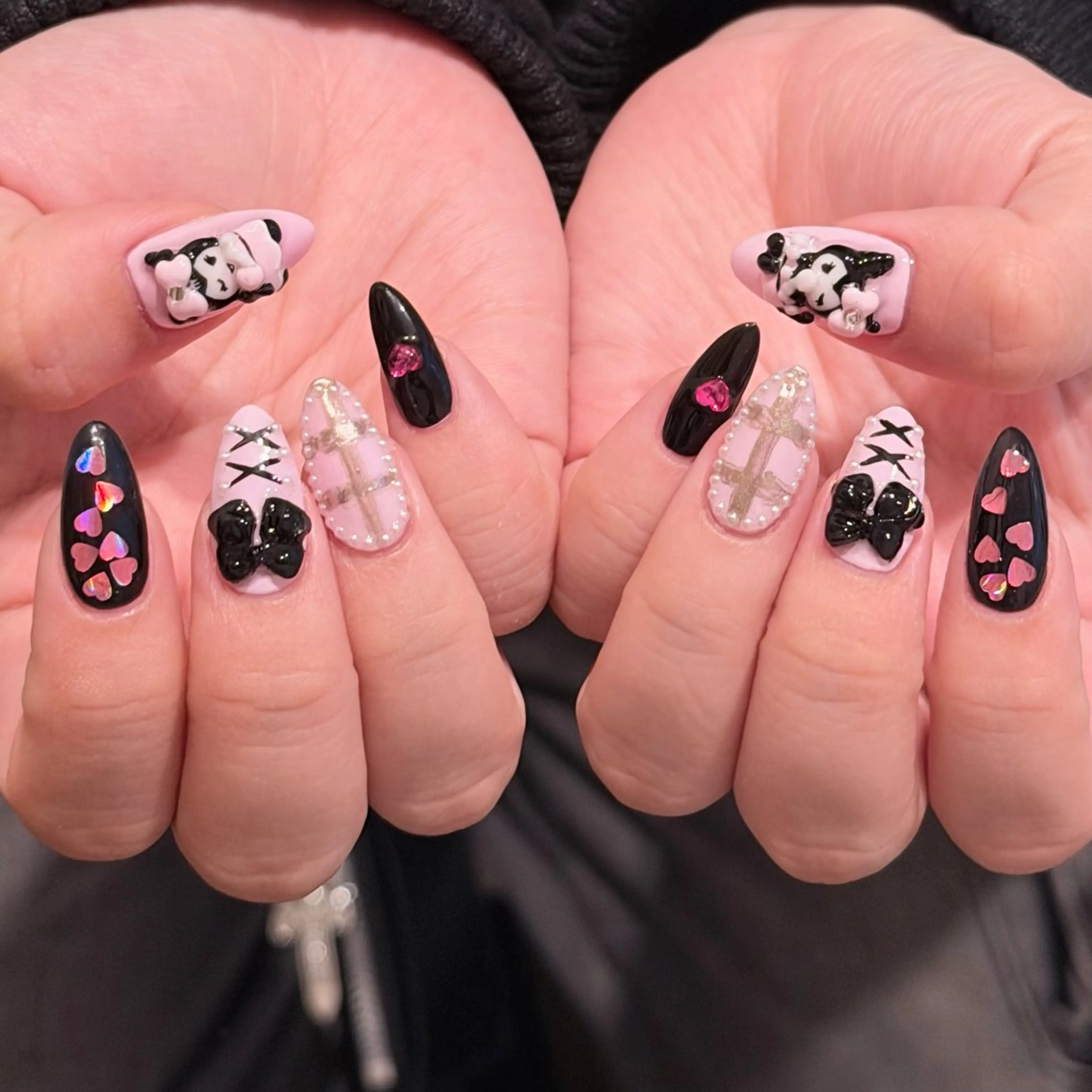 ネイル ハンドネイル 🎀フェイ フェイ🫧💗のネイルデザイン