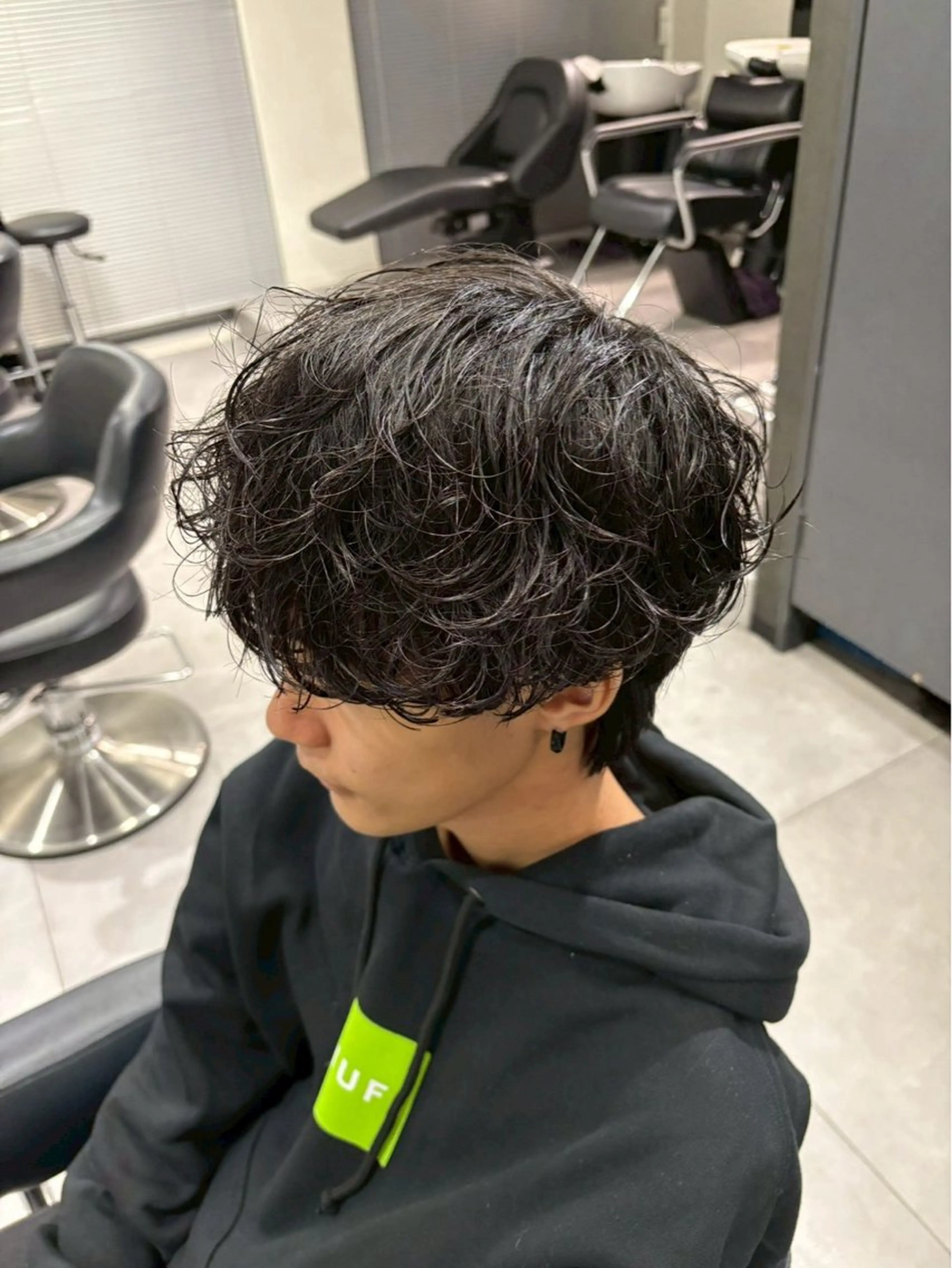 パーマ カット パーマ ✨メンズパーマ必見✨ 🫧メンズ専門ひびきのヘアスタイル