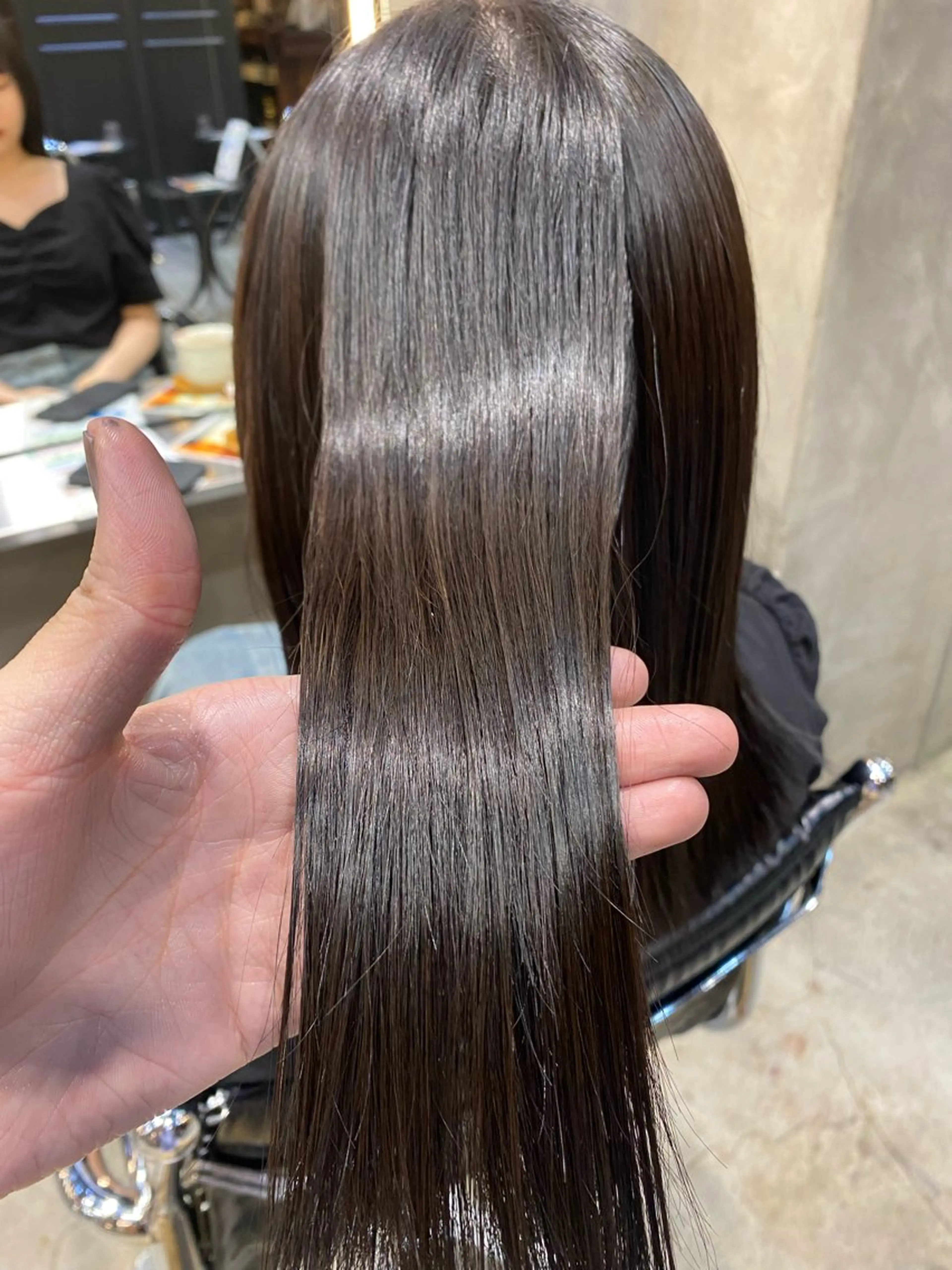 カラー アッシュ アッシュブラウン ブラウンカラー 透明感カラー カット ヘアカラー トリートメント Ms.CHARM所属・透明感カラー🌿 グレージュ🐺陽介のヘアスタイル
