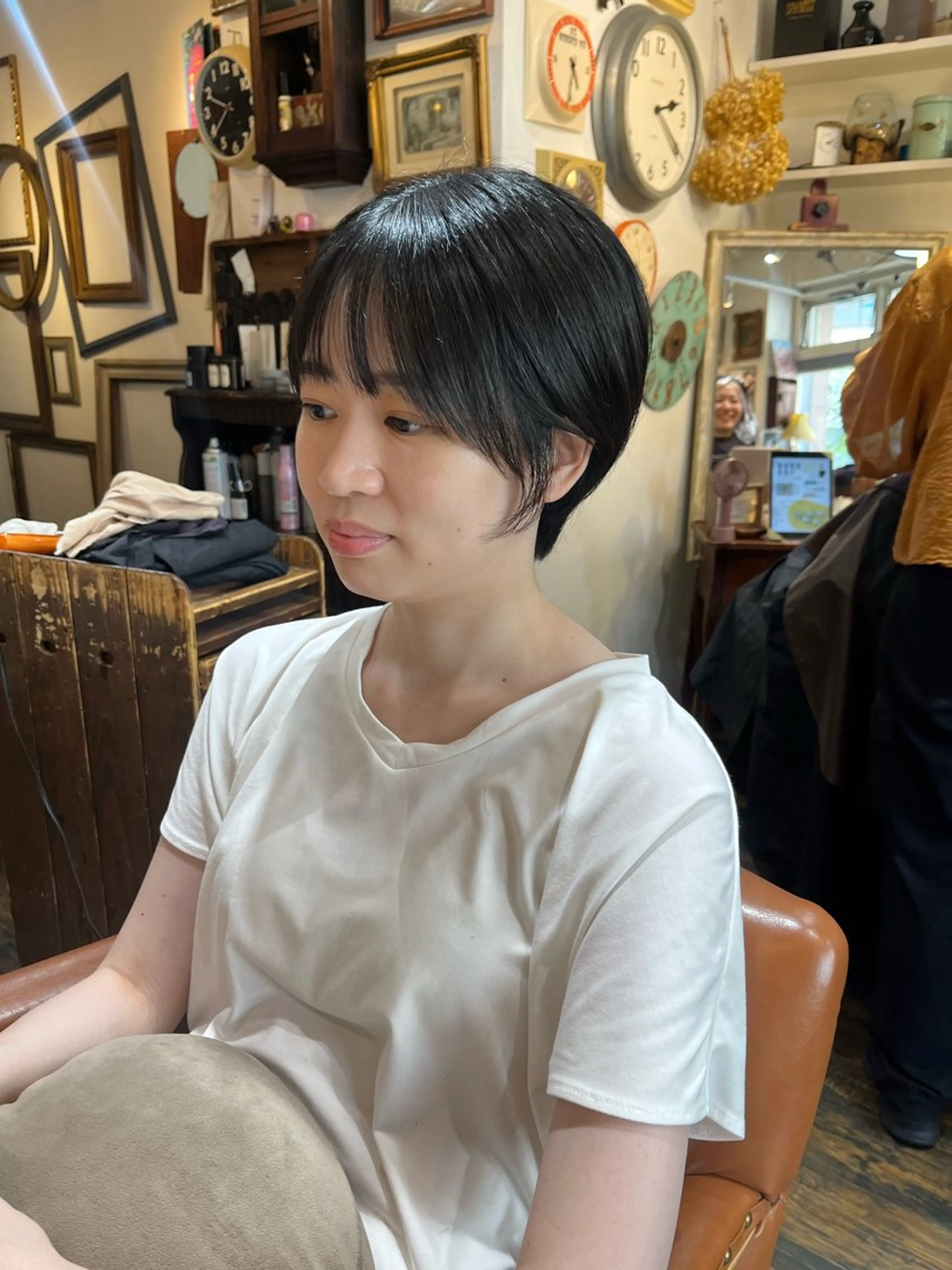ショート ショートボブ ボブ ショートヘア 朝が楽なパーマ 🌱ショート/緒方椋のヘアスタイル