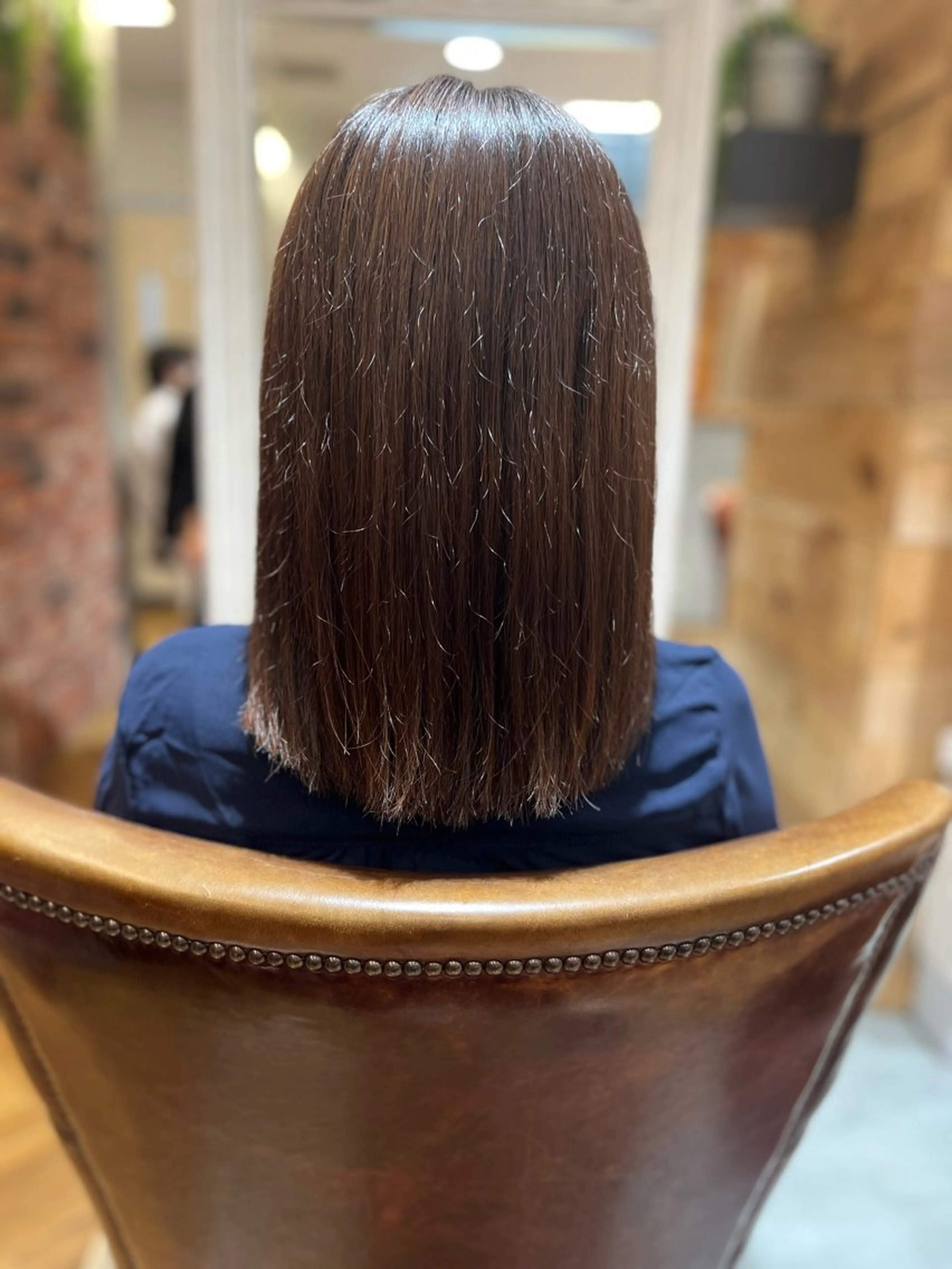 セミロング 菊地 真優のヘアスタイル