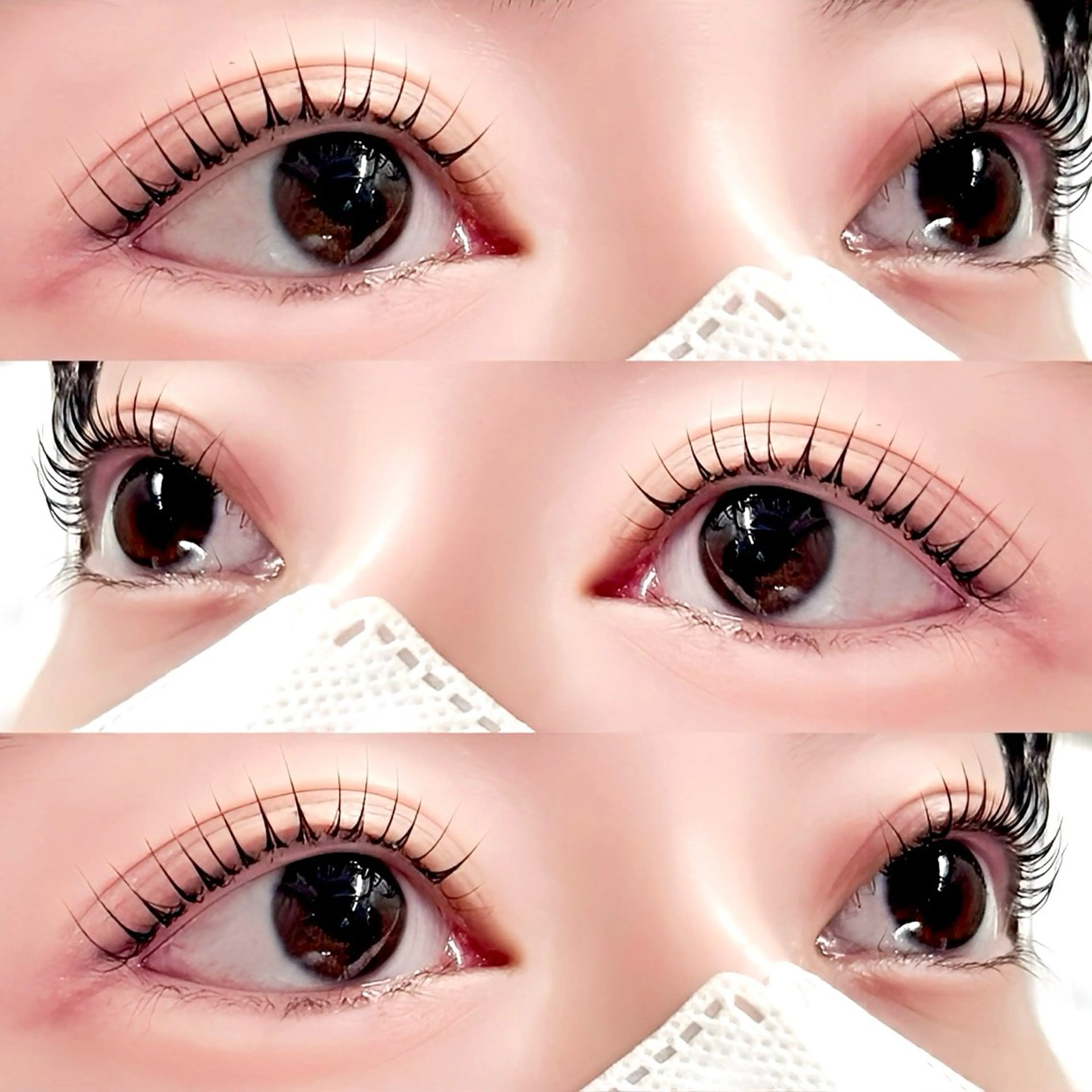 マツエク・マツパ ナチュラル パリジェンヌラッシュリフト NANAMI🖤 のマツエク・マツパデザイン