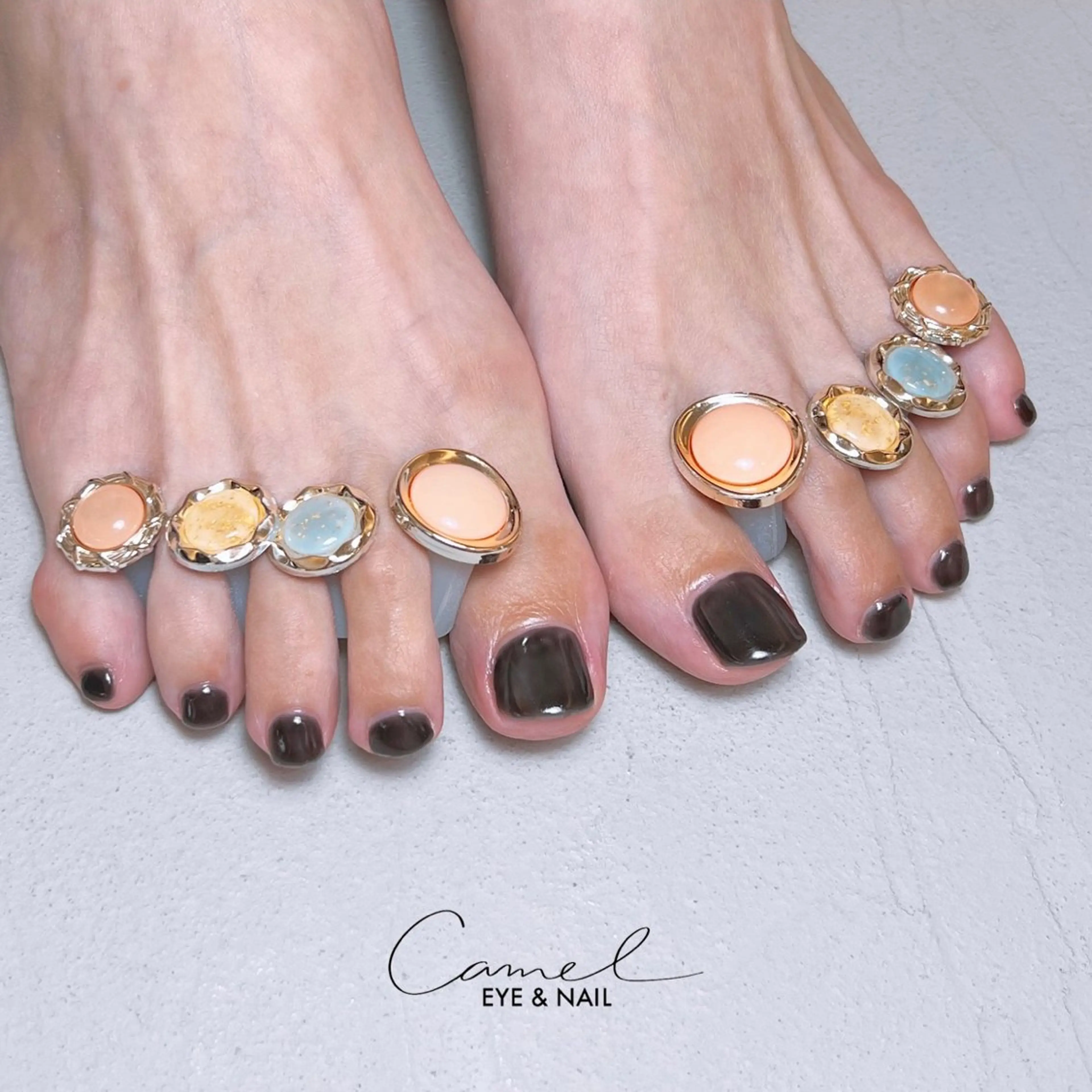 ネイル フットネイル camel NAKAMURAのネイルデザイン