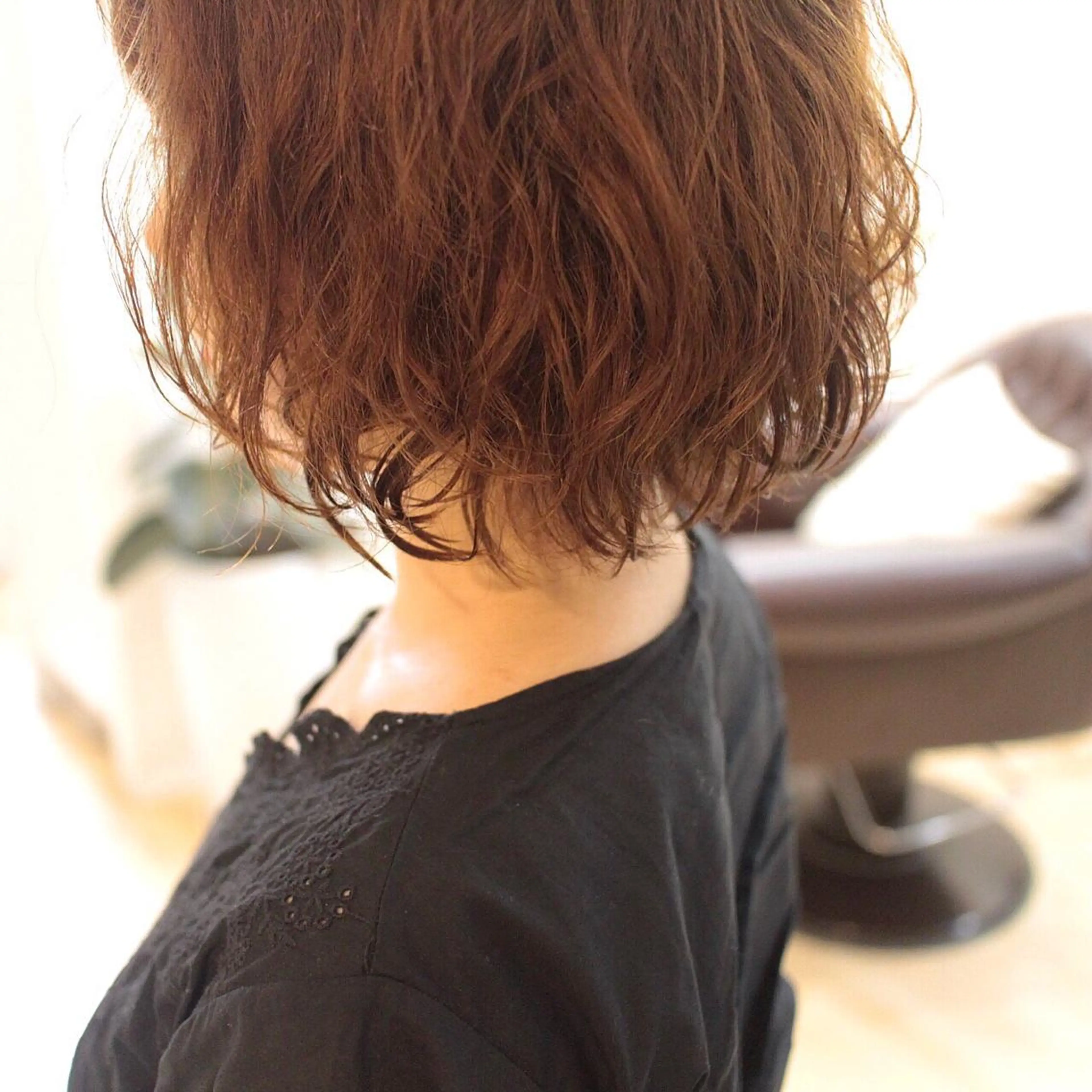 ショート クニモトハルナ ボブ/柔らかカラーのヘアスタイル