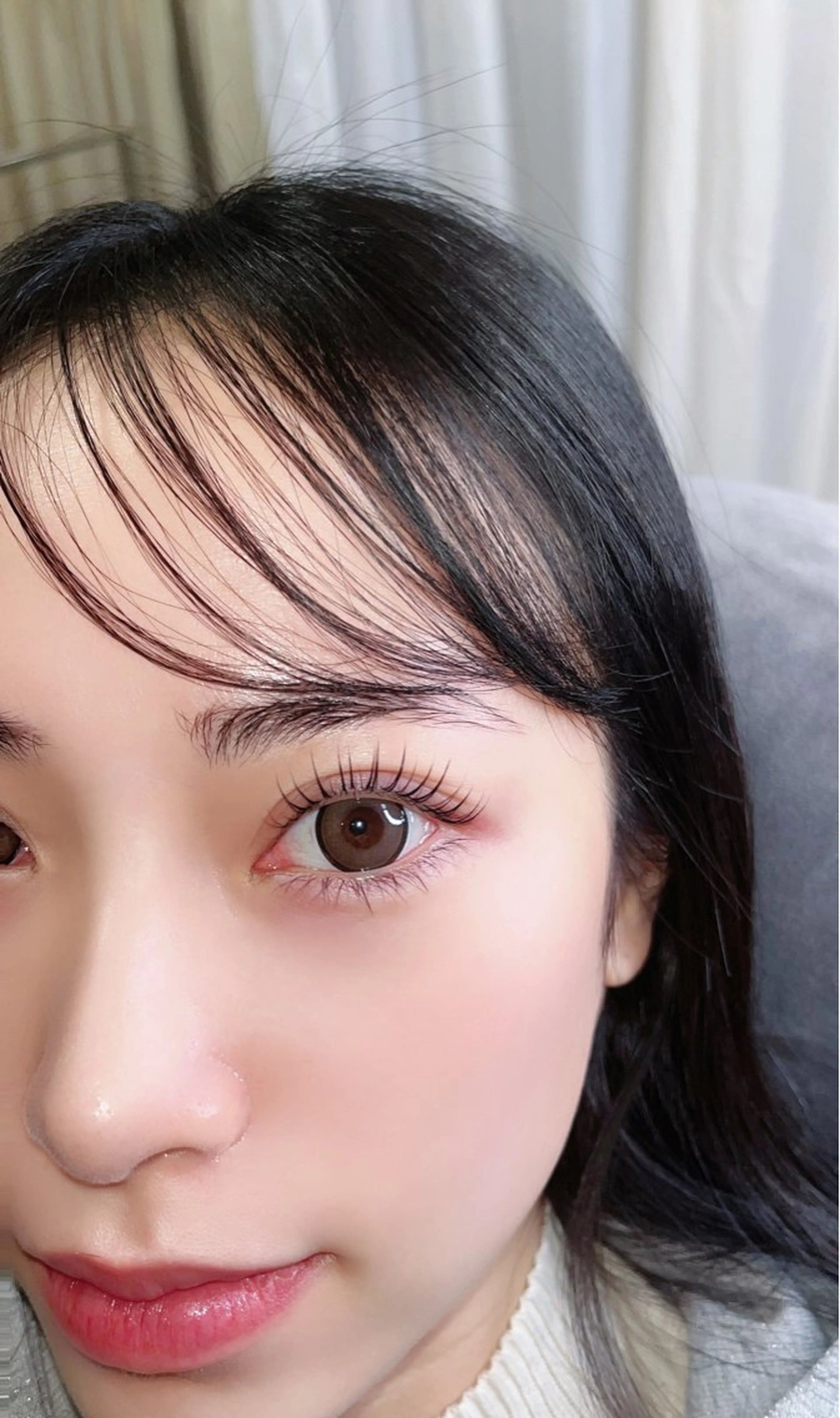 マツエク・マツパ 束感まつ毛 韓国風マツエク パリジェンヌラッシュリフト まつげパーマ 一重×まつ毛パーマ 眉毛/まつ毛パーマ/WAX脱毛 Navillera 自由が丘所属・眉毛／まつ毛サロン Ayamiのマツエク・マツパデザイン