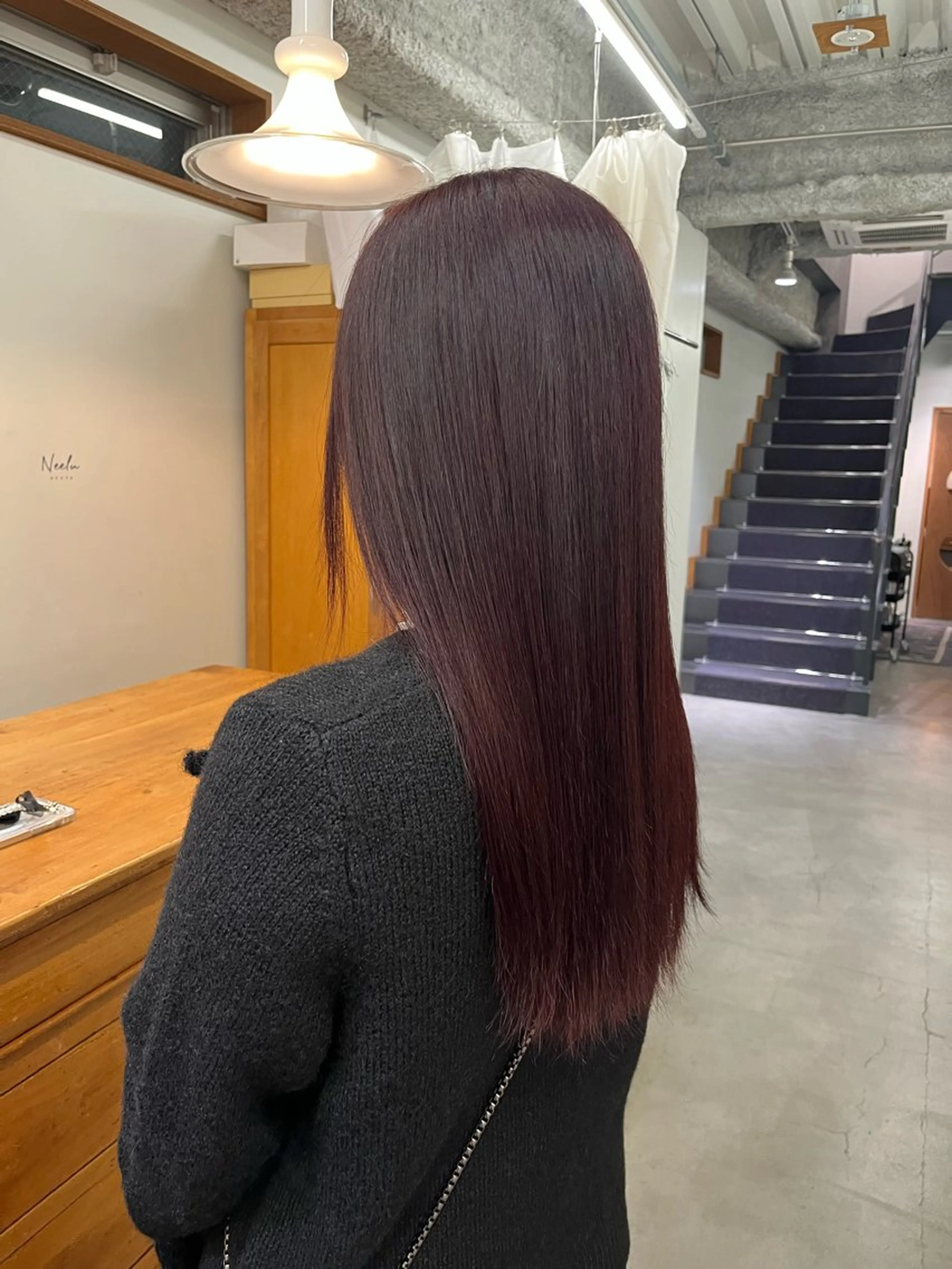 ロング ヘアカラー ヘッドスパ 安藤 琢真のヘアスタイル