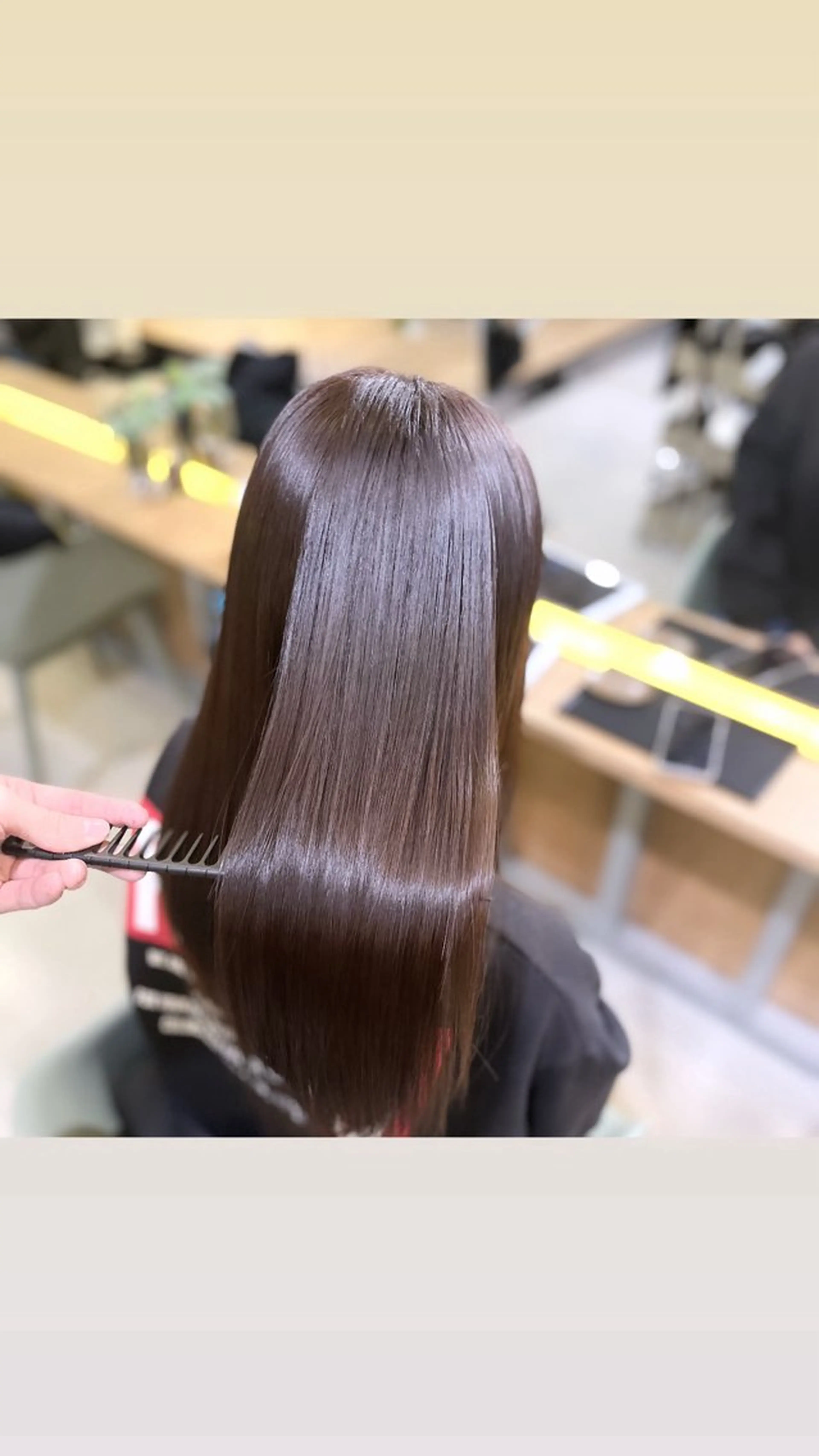 ロング カラー 髪質改善 ロング トリートメント 髪質改善/ケアカラー /梅田✨ RIKUのヘアスタイル