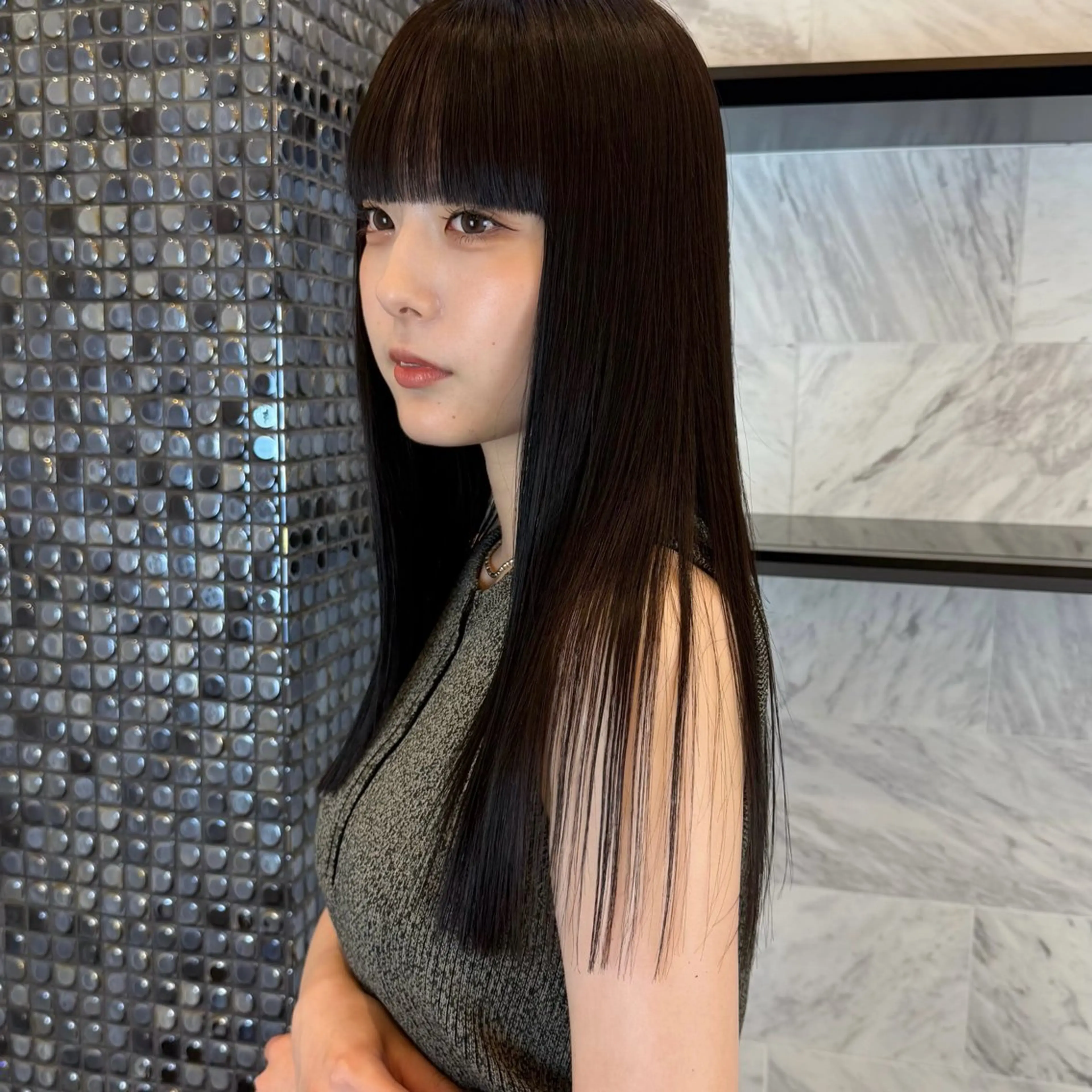 ロング ロング Zina KIMIYOのヘアスタイル