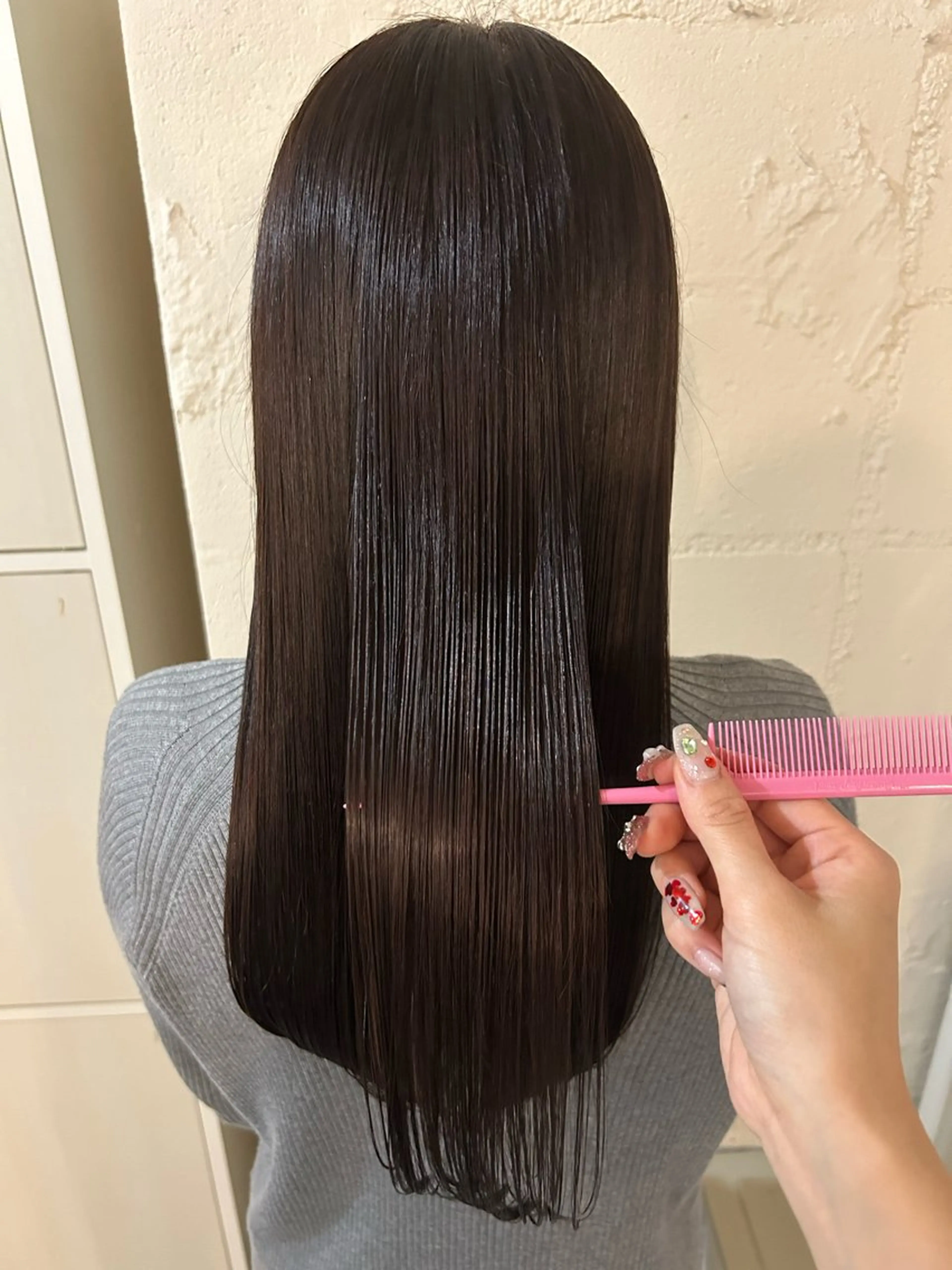 ロング ヘアカラー トリートメント stylist 倉本恋のヘアスタイル