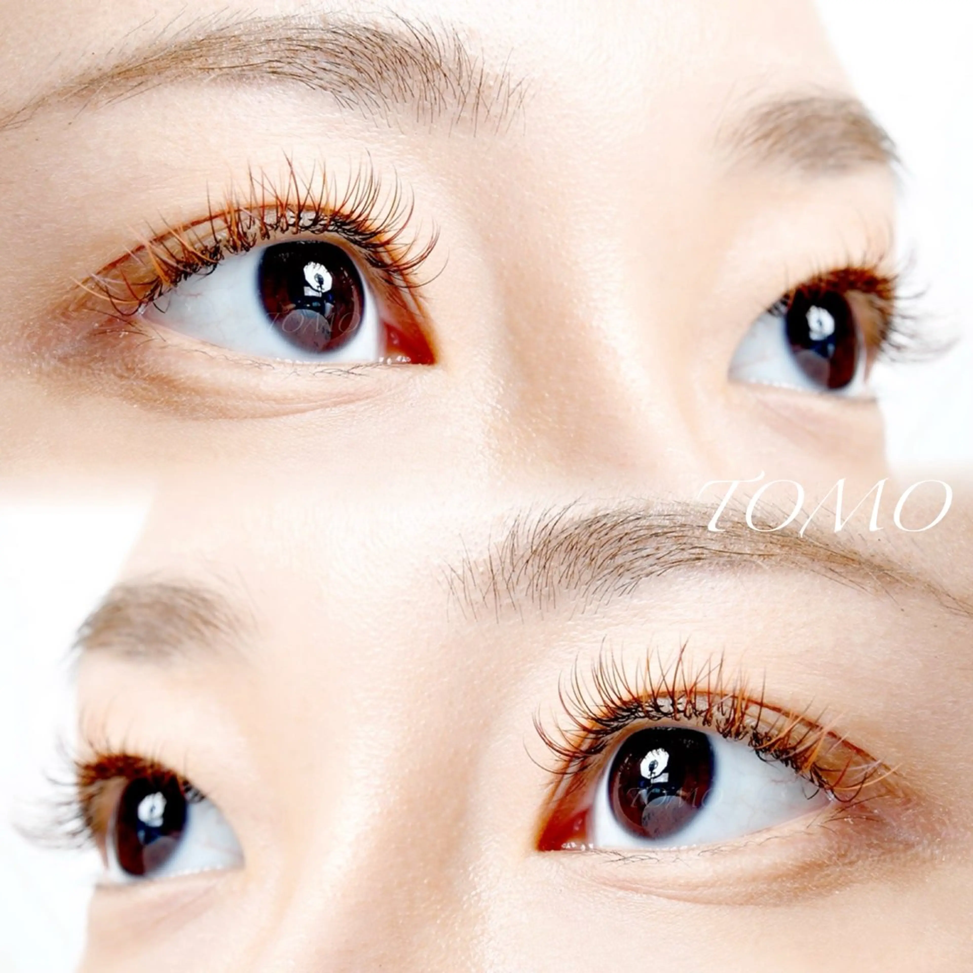 マツエク・マツパ バインドロック 束感まつ毛 カラーマツエク フラットラッシュ 韓国風マツエク マツエク eneru by arto🌻TOMOのマツエク・マツパデザイン