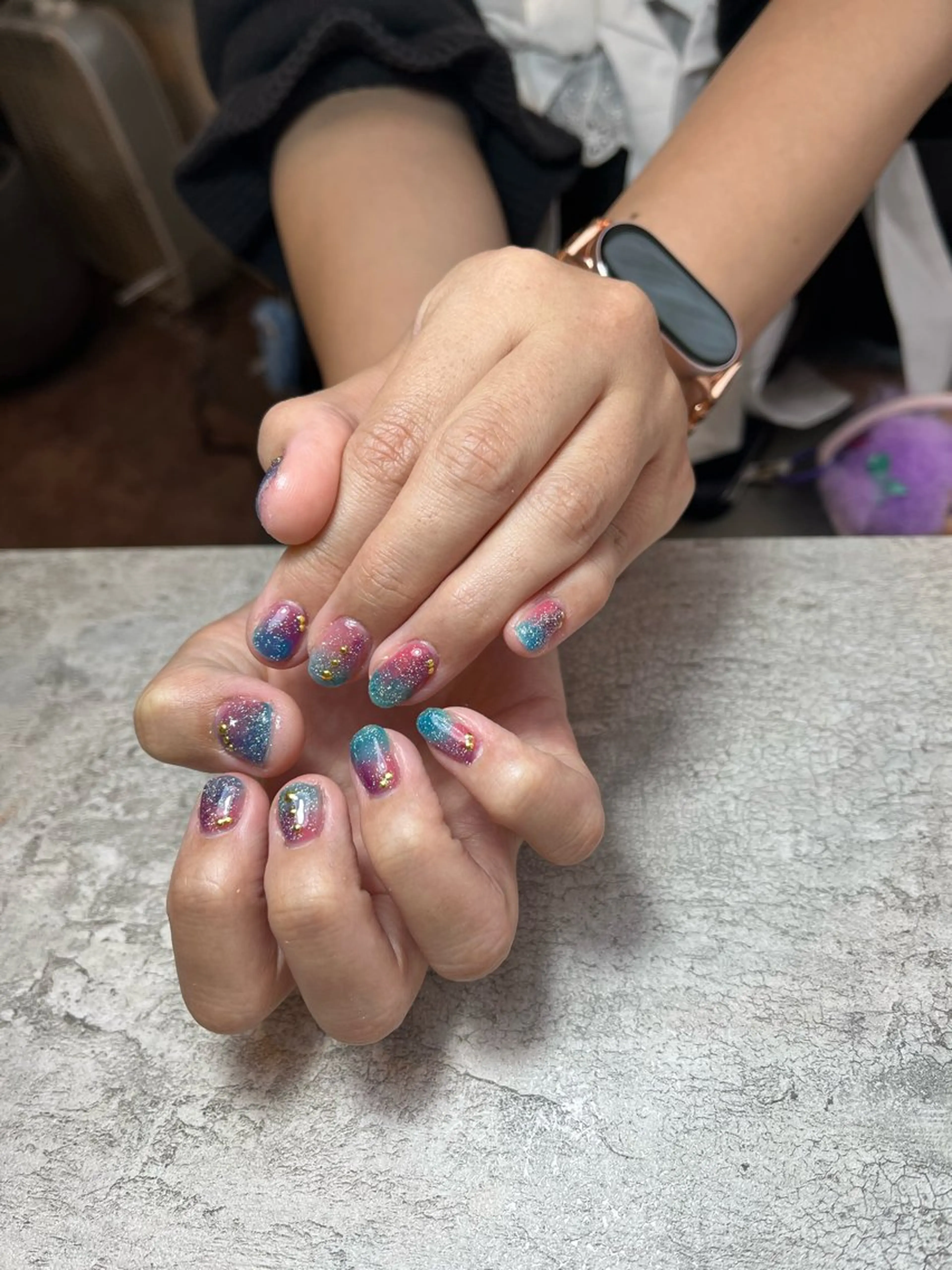 ネイル 岸本 郁美のネイルデザイン