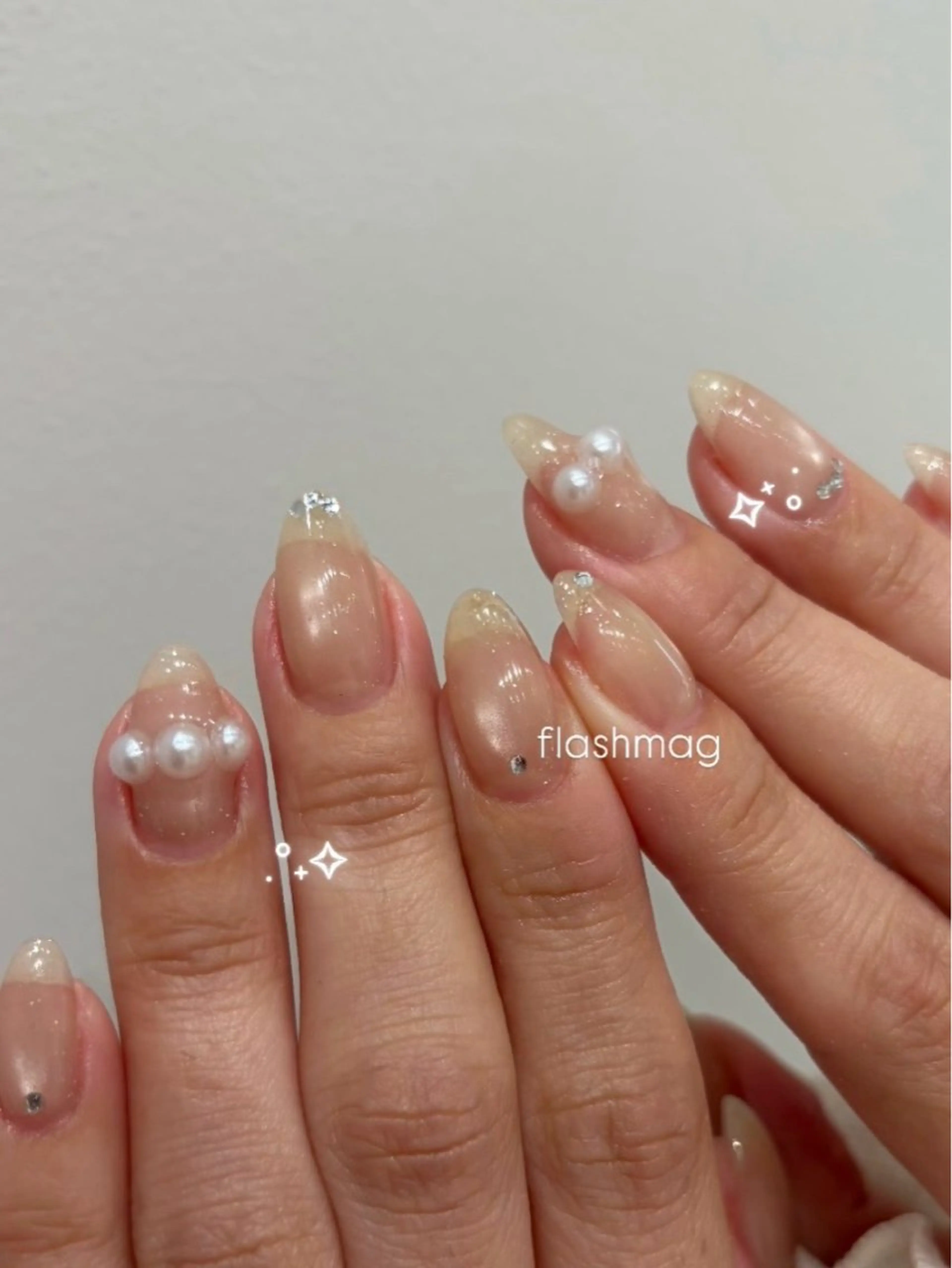 ネイル ハンドネイル Zina nail Coco.˖⋆🎀゜のネイルデザイン