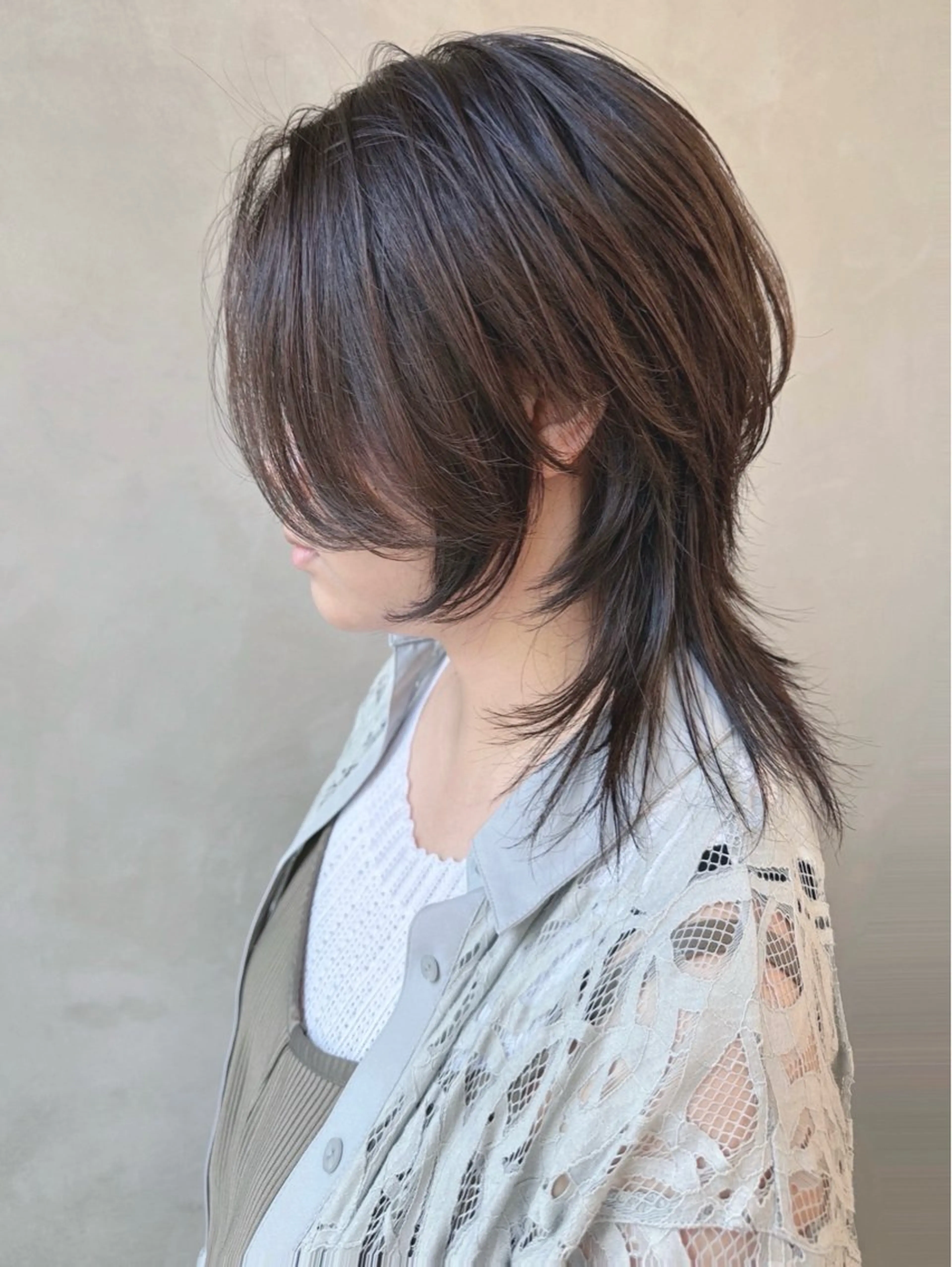 ミディアム カット ヘッドスパ 小顔ボブ/お悩み解決 /ボブパーマ/とういのヘアスタイル