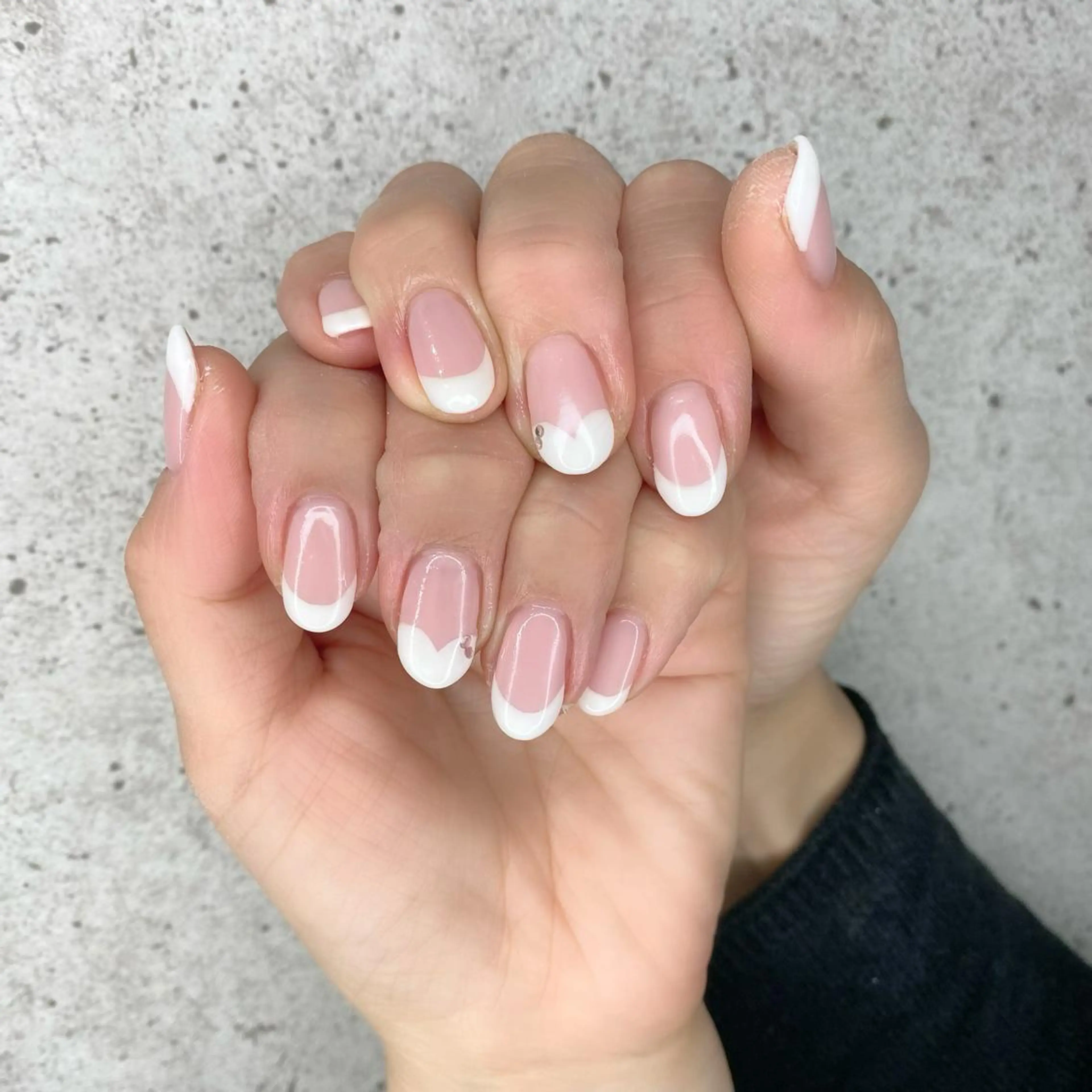 セミロング カラー パーマ ヘアアレンジ メンズ キッズ ネイル マツエク・マツパ アイブロウ 結婚式・ブライダル 結婚式・ブライダル 入学式 卒業式のヘアスタイル 入学式 ハンドネイル Salon Ｋのネイルデザイン