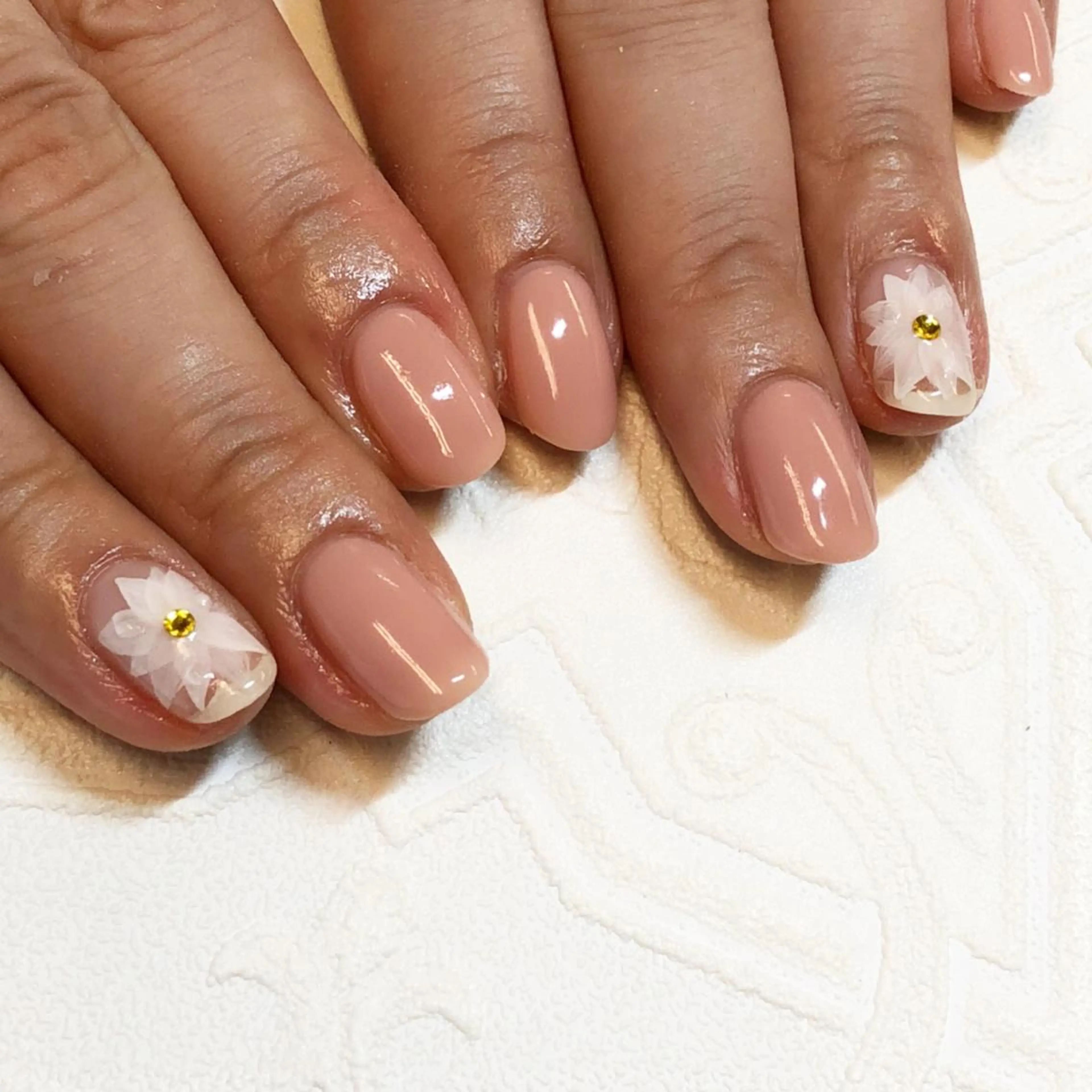 ネイル フラワーネイル オフィスネイル KIREIE NAILSのネイルデザイン
