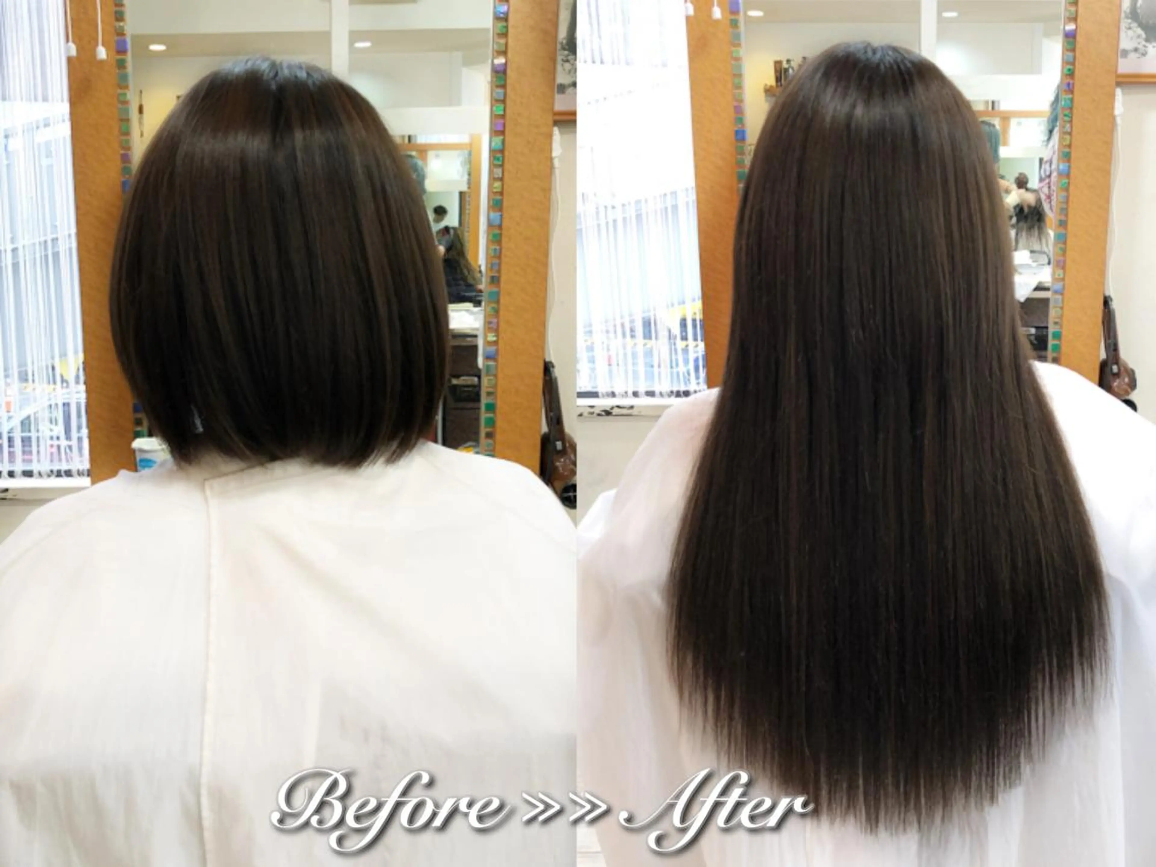 ロング カット エクステ ヘアセット 韓国ヘア🤍髪質改善 🇰🇷AKANEのヘアスタイル