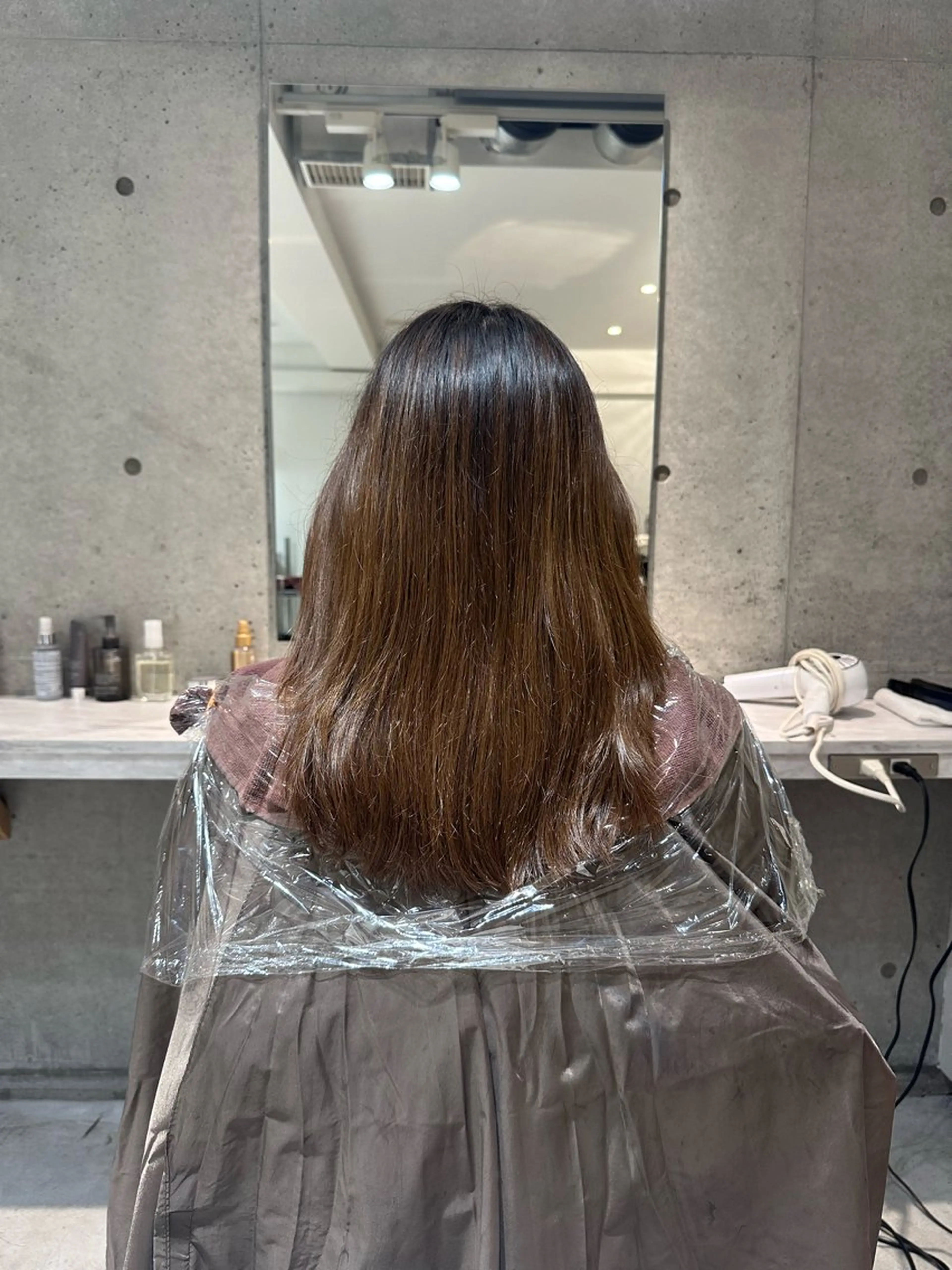 ミディアム カット ヘアカラー ニュアンスカラー/ amikaのヘアスタイル