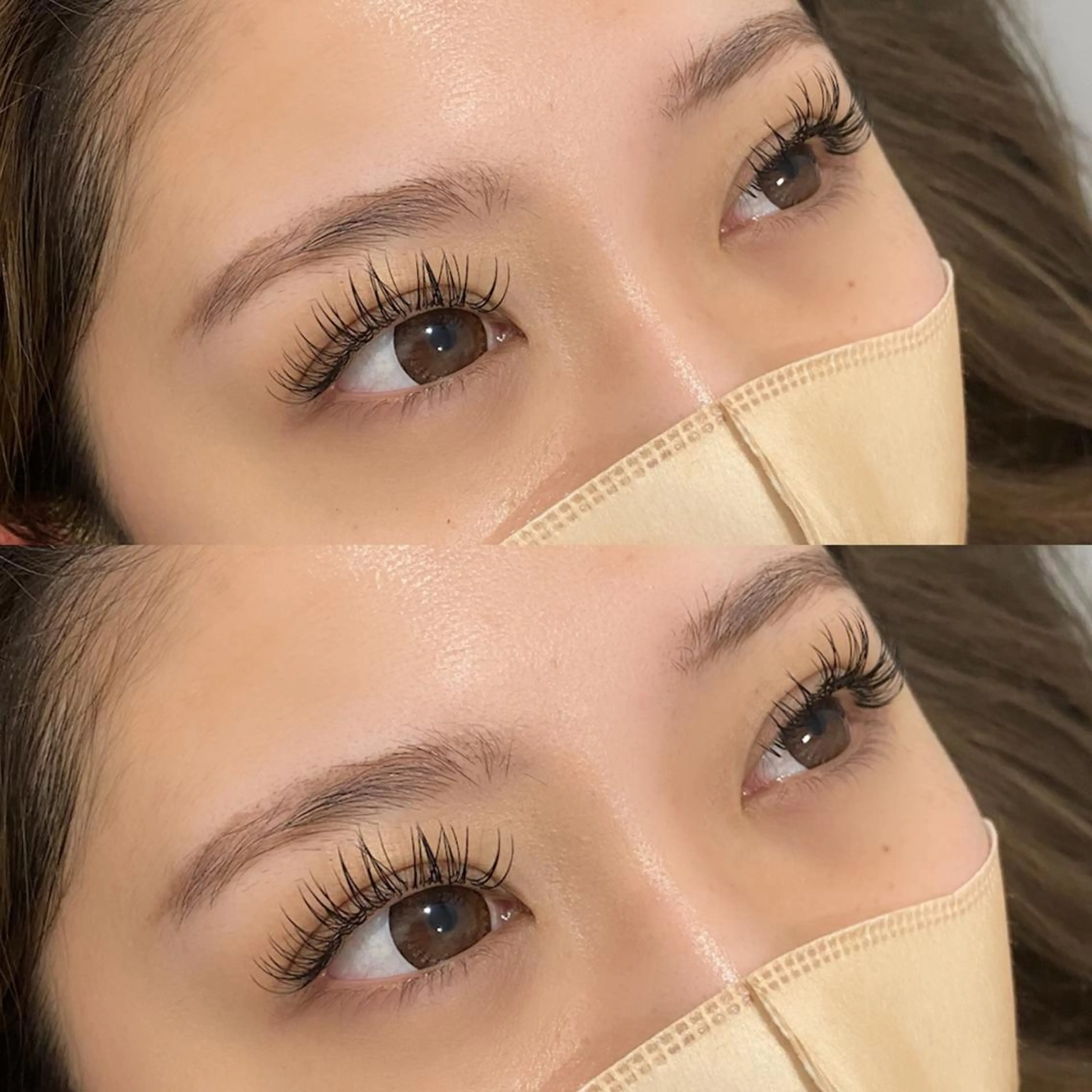 ロング メンズ マツエク・マツパ アイブロウ Ｌ． エルドットのマツエク・マツパデザイン