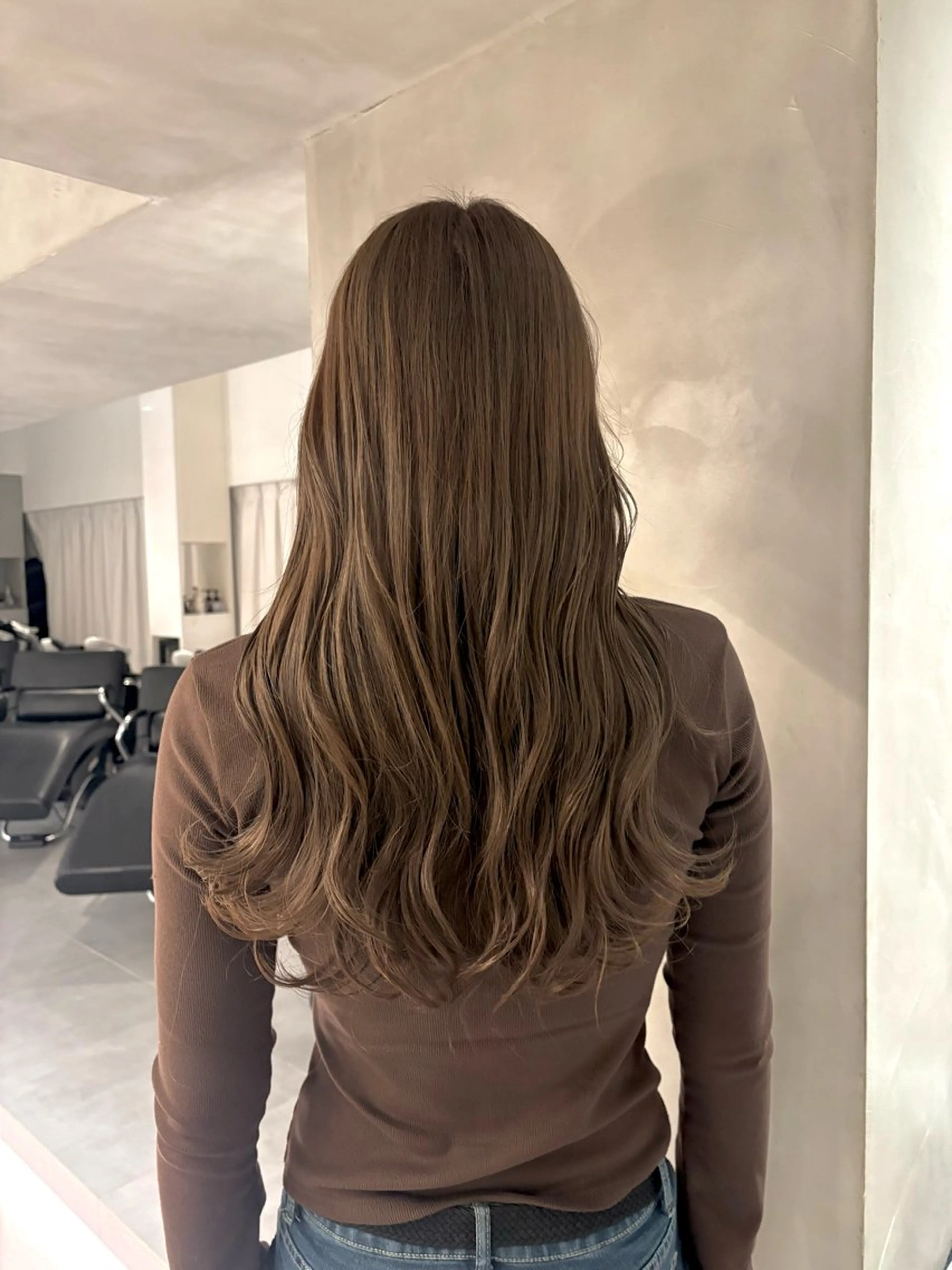 ロング カラー ヘアカラー 🪞透明感カラー / yuu🪞のヘアスタイル