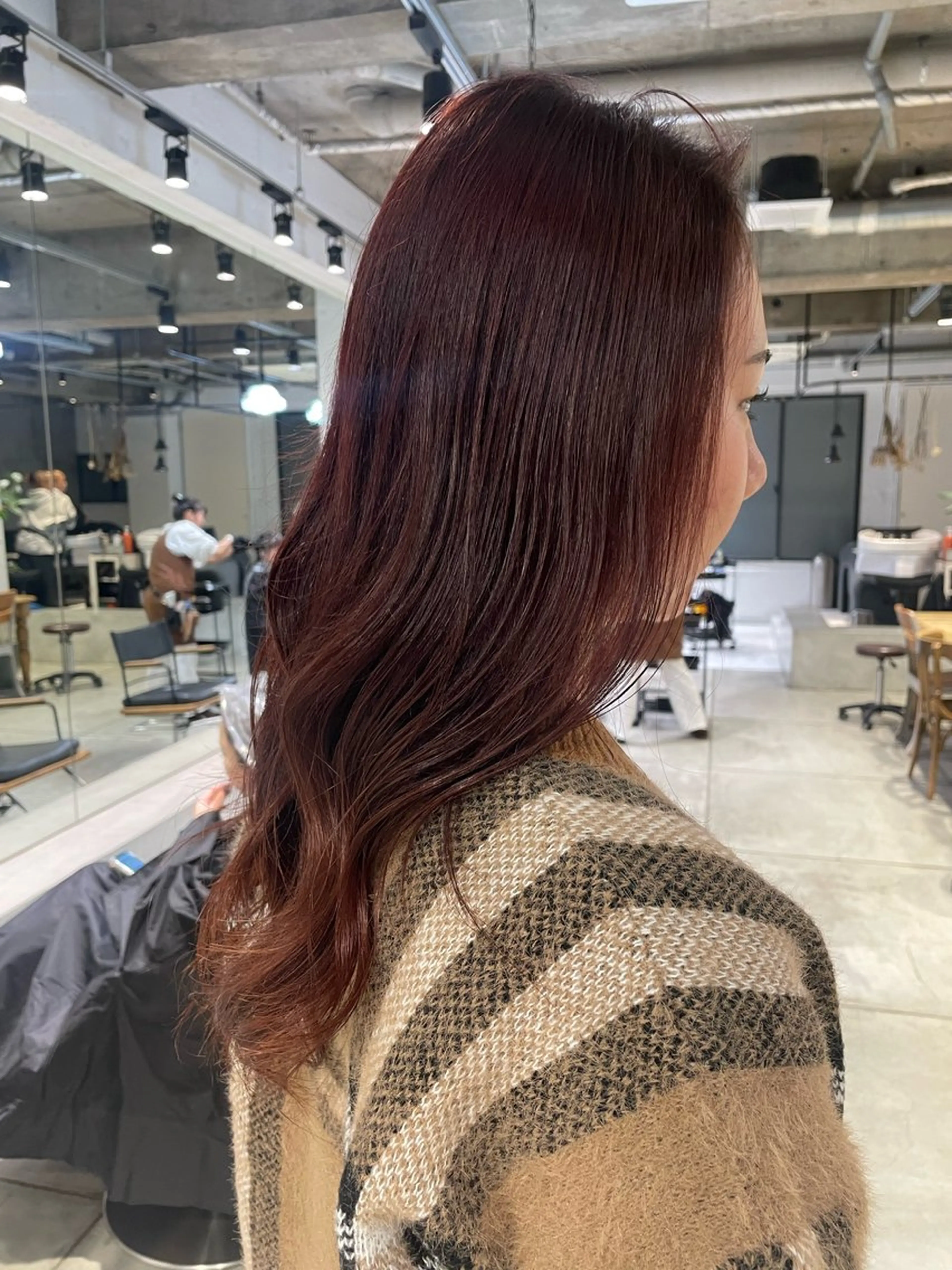 ロング カラー ロング トリートメント ユウナ🎀レイヤー/ 暖色カラーのヘアスタイル