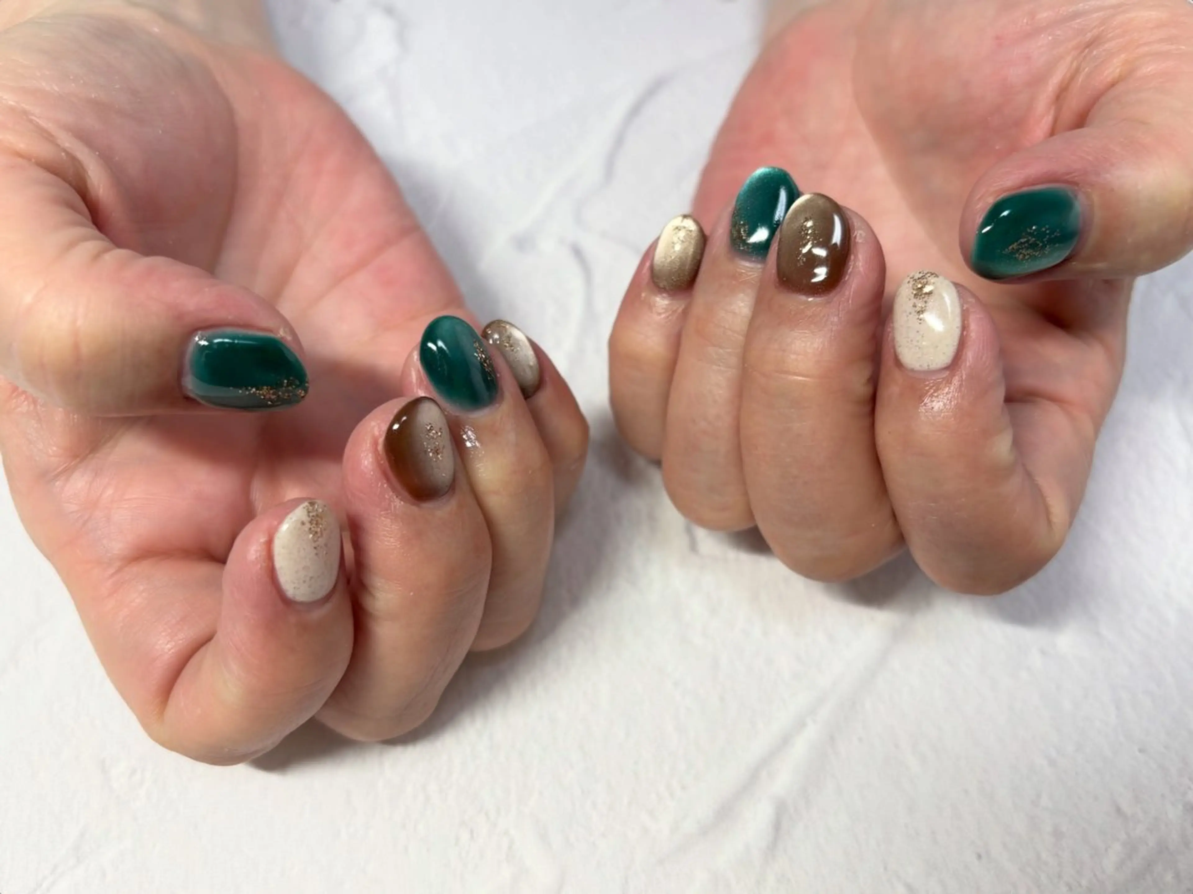 ネイル ハンドネイル 愛川町 あんすりうむのネイルデザイン