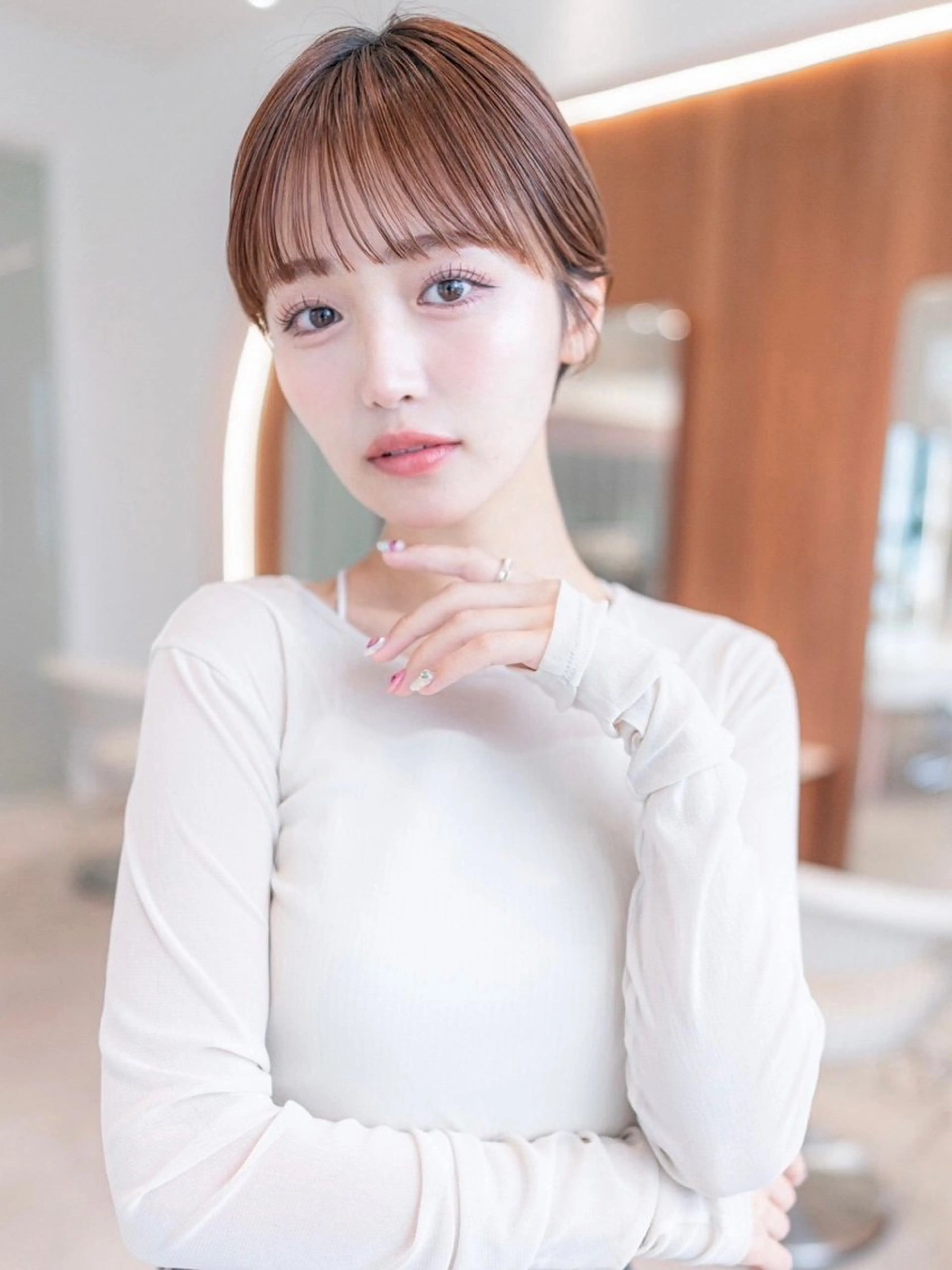 ショート ショートボブ 丸みショート ボブ 髪質改善 ショートヘア 田中航平/渋谷ボブ/ レイヤーボブのヘアスタイル