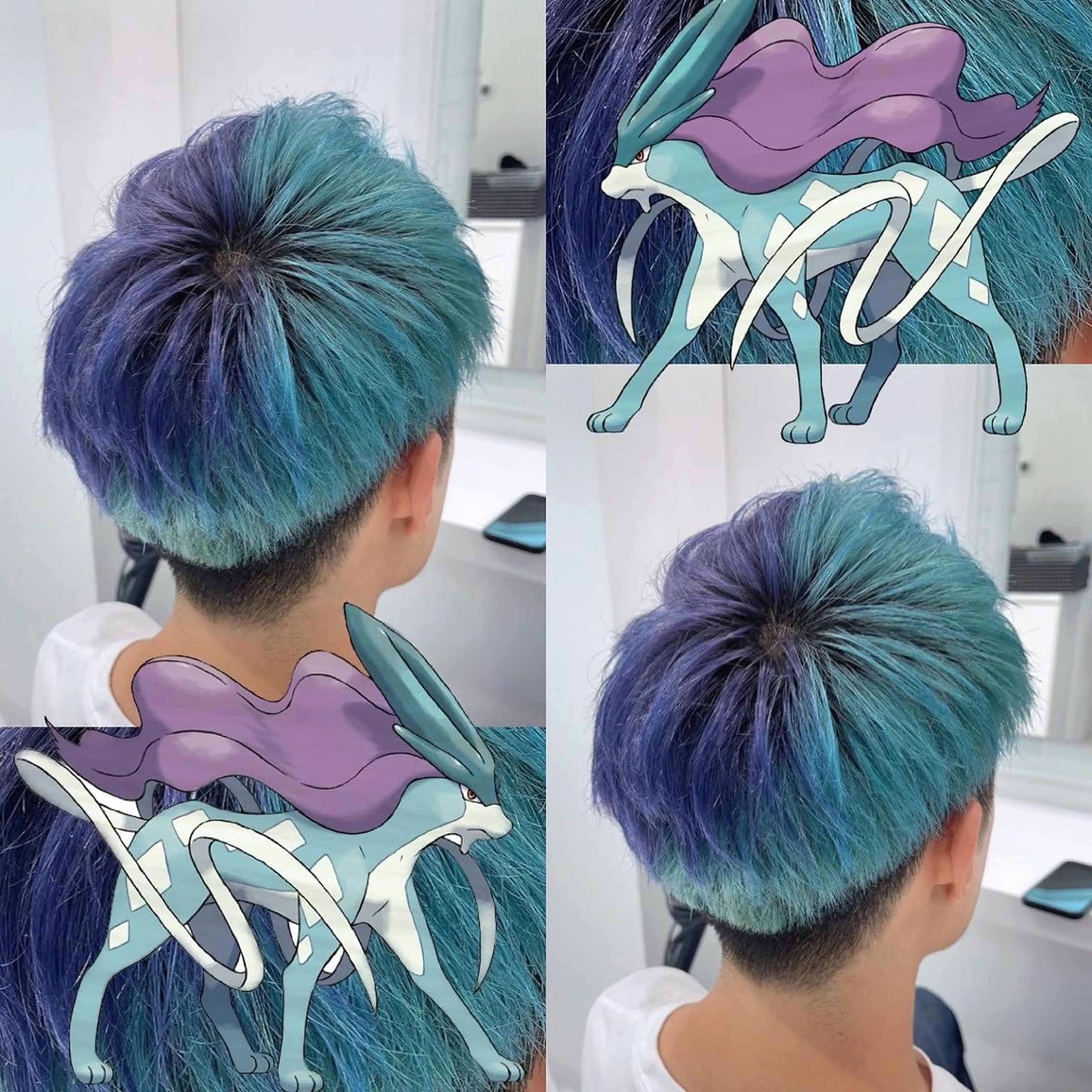 メンズ コテ巻き風パーマ 🦋にこ🦋のヘアスタイル