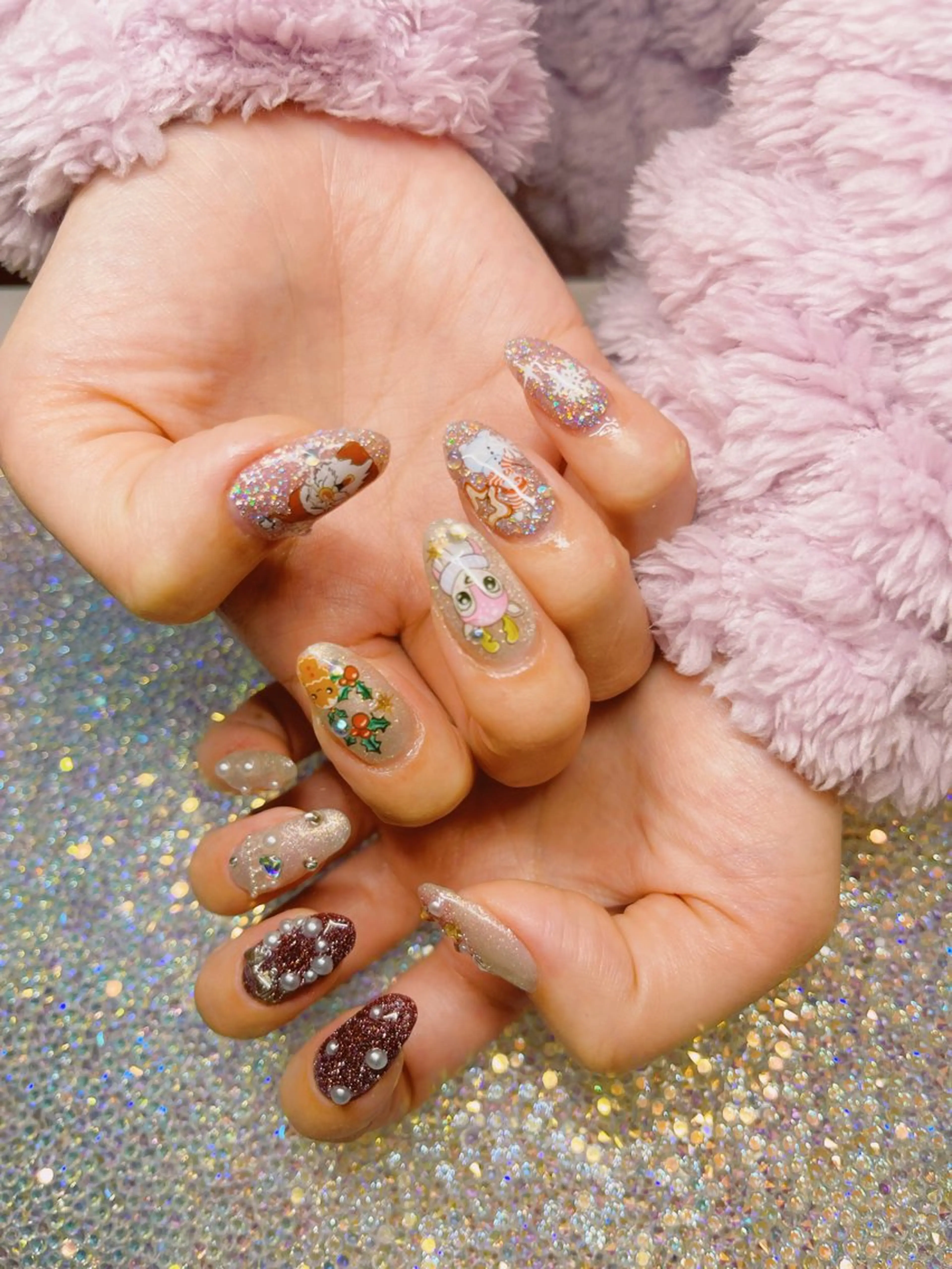 ネイル 冬ネイル クリスマス NAILSALON CHANCE所属・CHANCE 【チャンス】のネイルデザイン