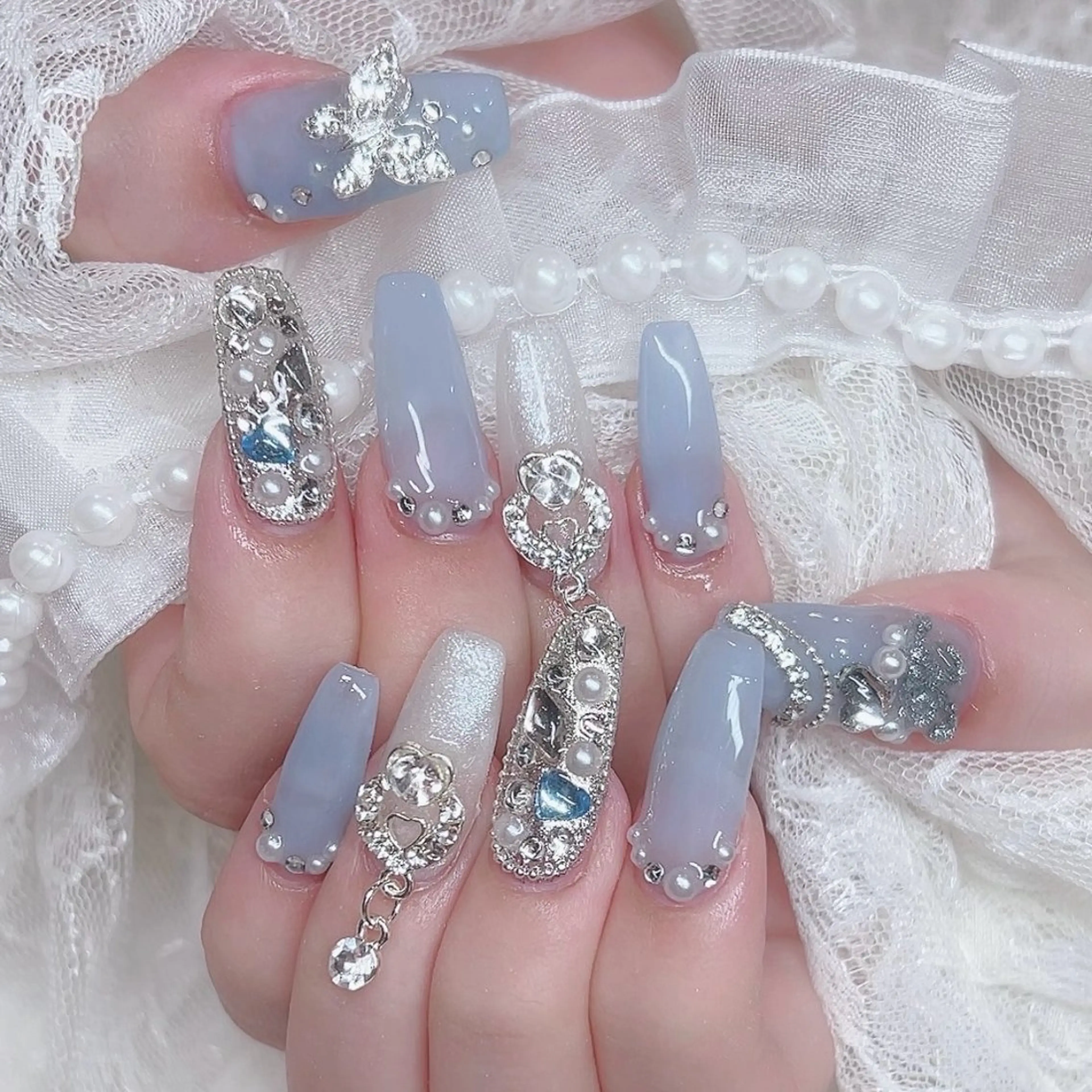ネイル ジェルネイル 韓国ネイル 持ち込み スカルプネイル ハンドネイル Nail lieNのネイルデザイン