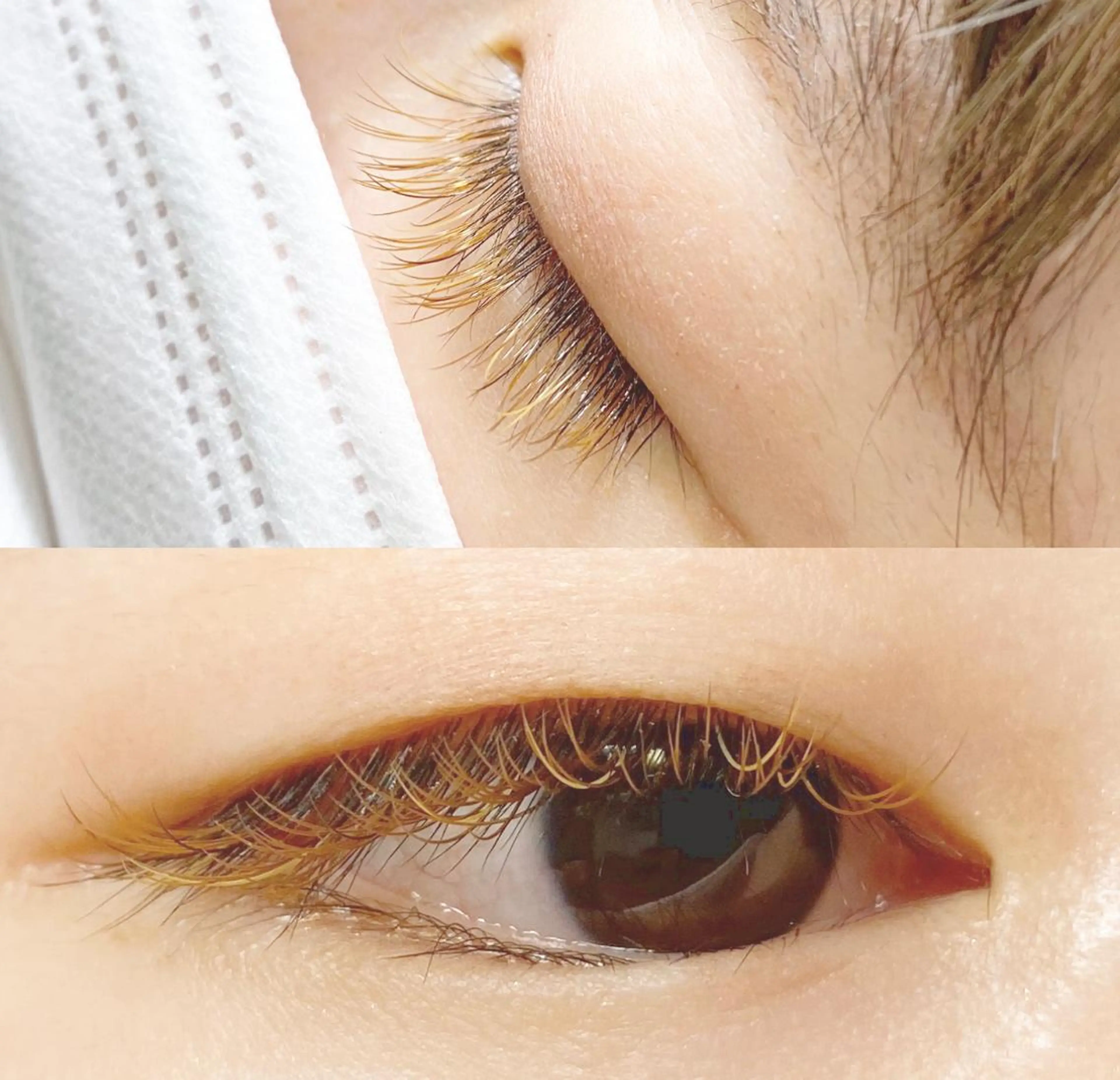 マツエク・マツパ カラーマツエク 佐々木 美菜のマツエク・マツパデザイン