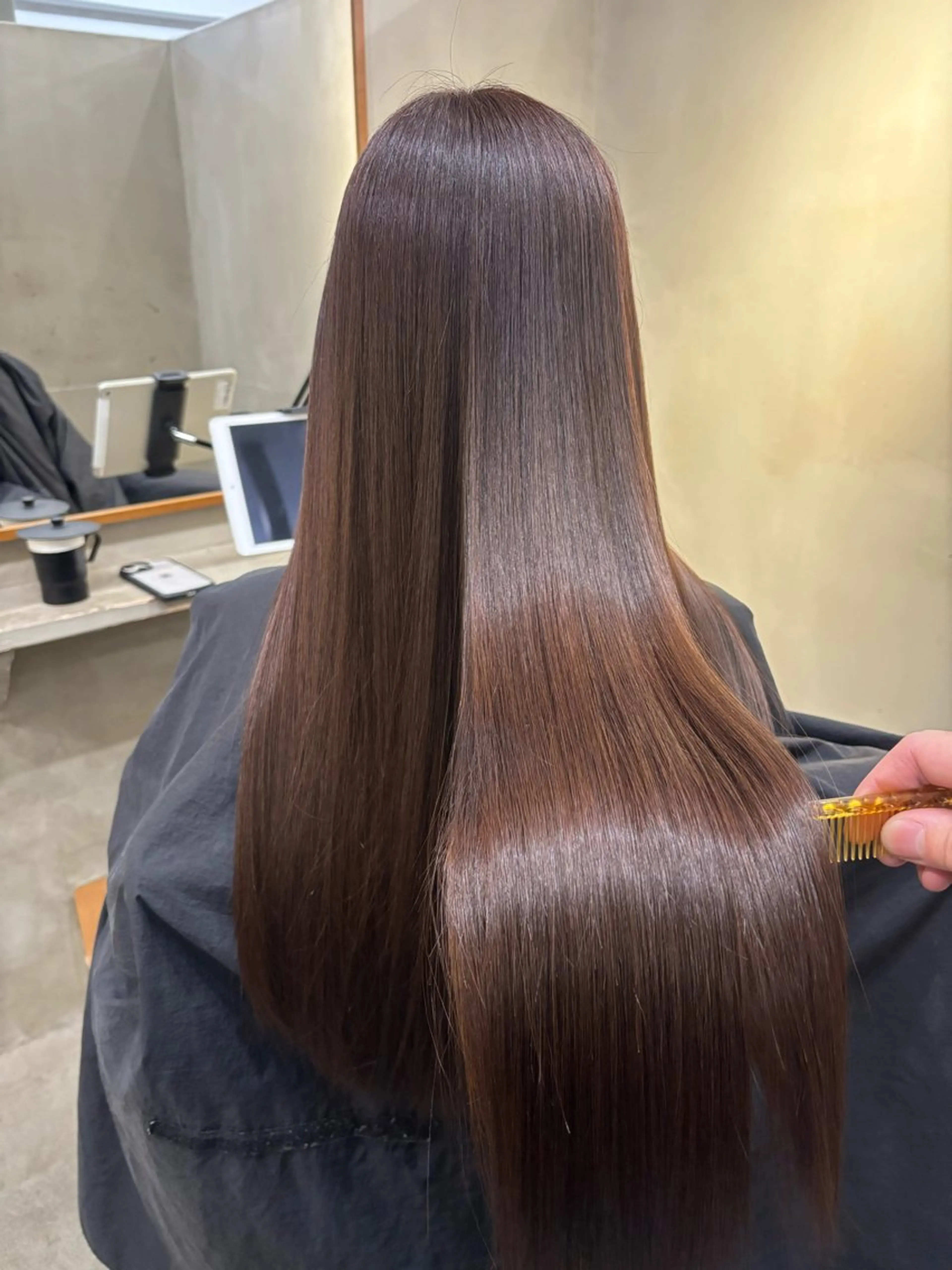 ロング カラー ブラウンカラー ヘアカラー VOYAGE所属・中園康 /カラー/ブリーチのヘアスタイル