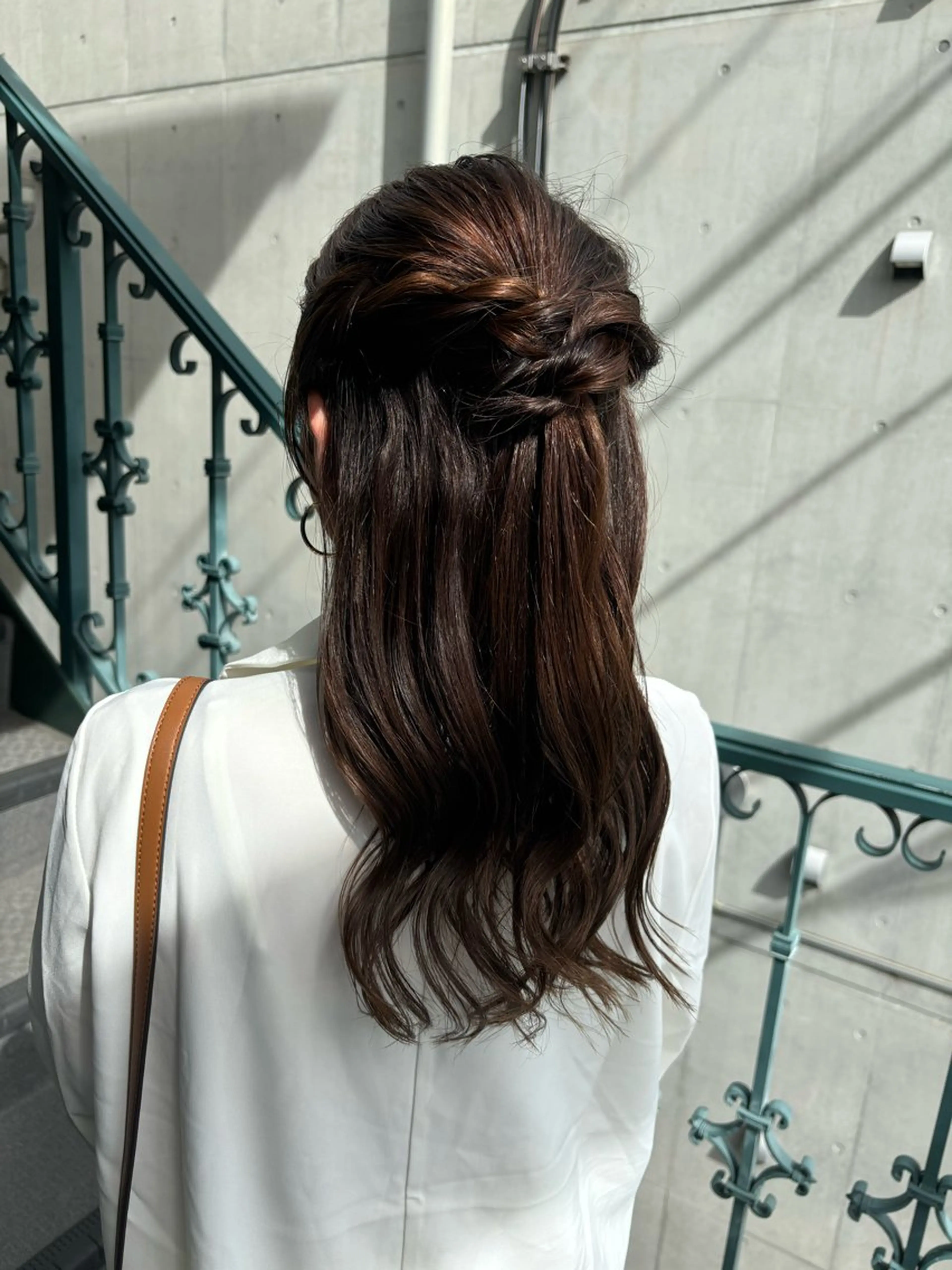 ヘアアレンジ ヘアセット 浜崎 千亜のヘアスタイル