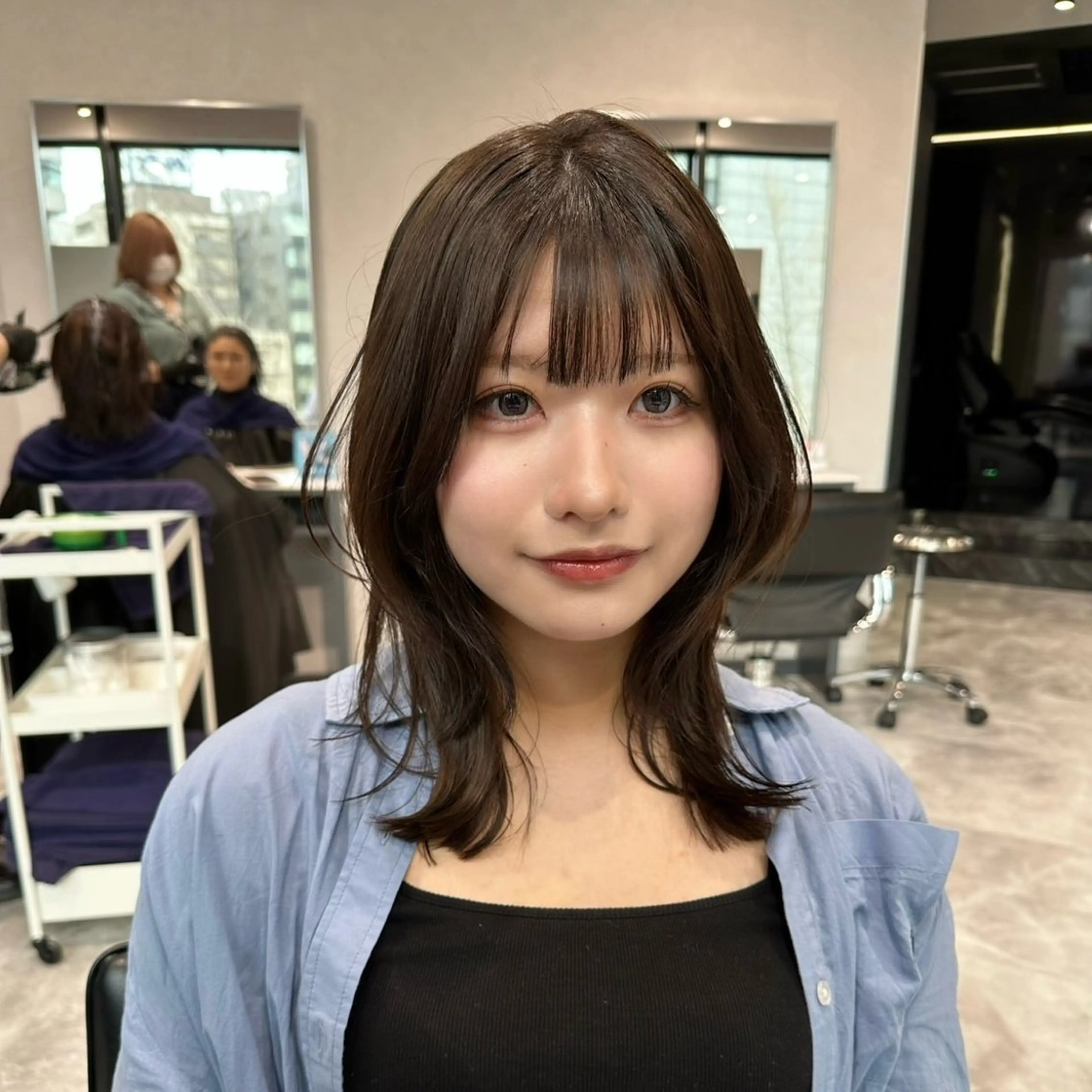 ミディアム 小川 藍 / 🥣⟡ カットモデル募集中のヘアスタイル