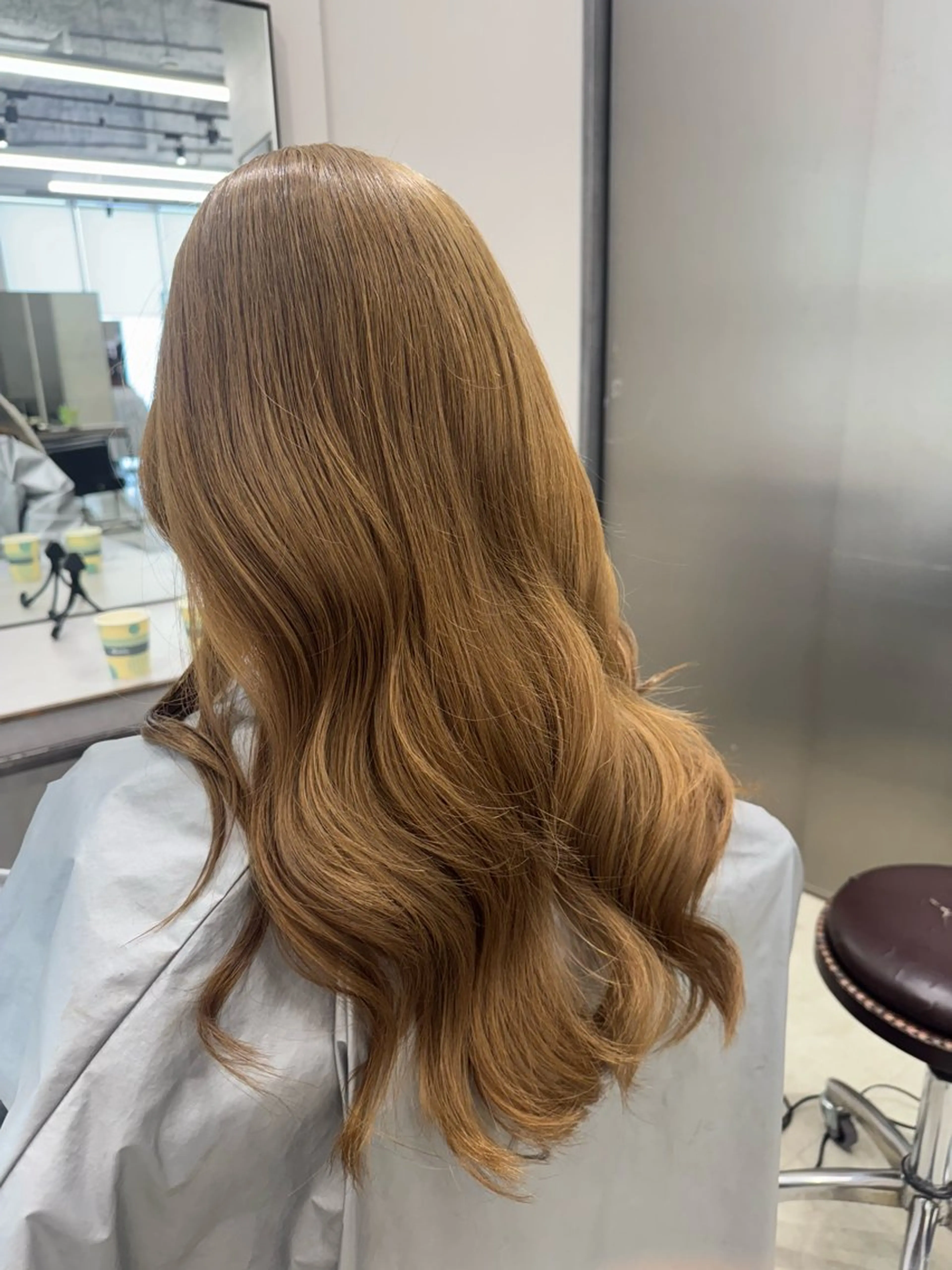 カラー ベージュカラー ミルクティーベージュ カット ヘアカラー トリートメント 透明感カラー✨艶髪 制作🌱山根あゆみのヘアスタイル